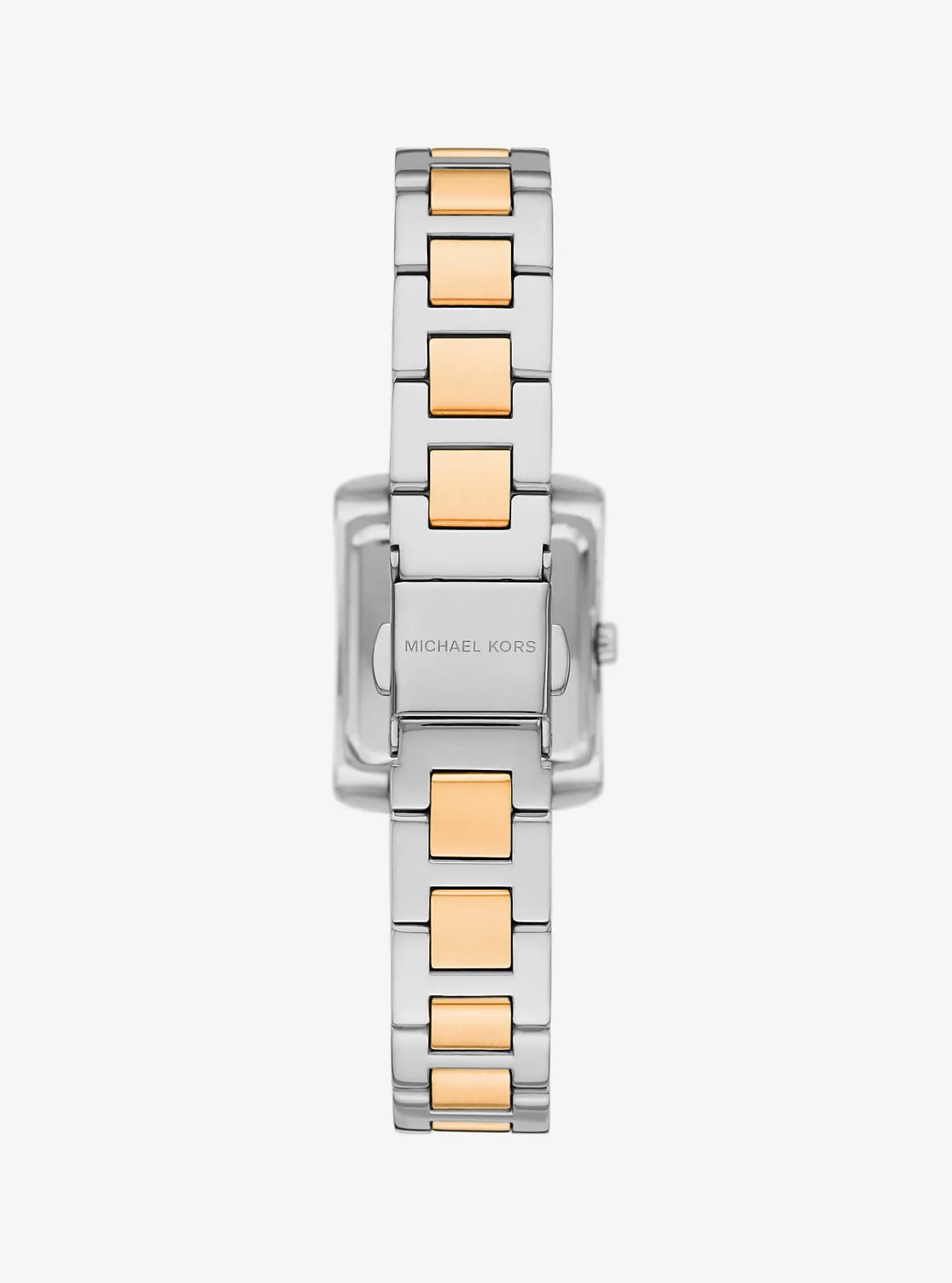 Michael Kors Horloge Emery, met siersteentjes, petite TWEEKLEURIG Discount