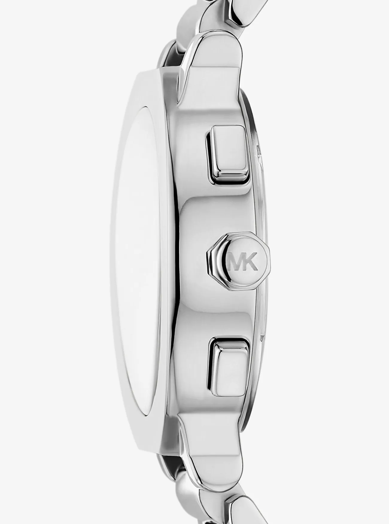 Michael Kors Horloge Gramercy, oversized en kleurig ZILVER Fashion