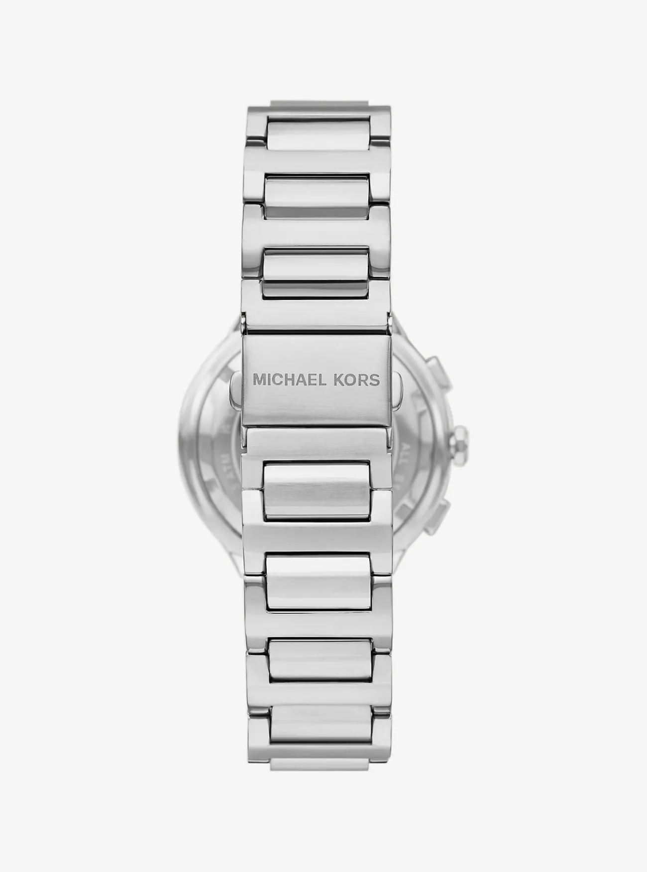 Michael Kors Horloge Gramercy, oversized en kleurig ZILVER Fashion