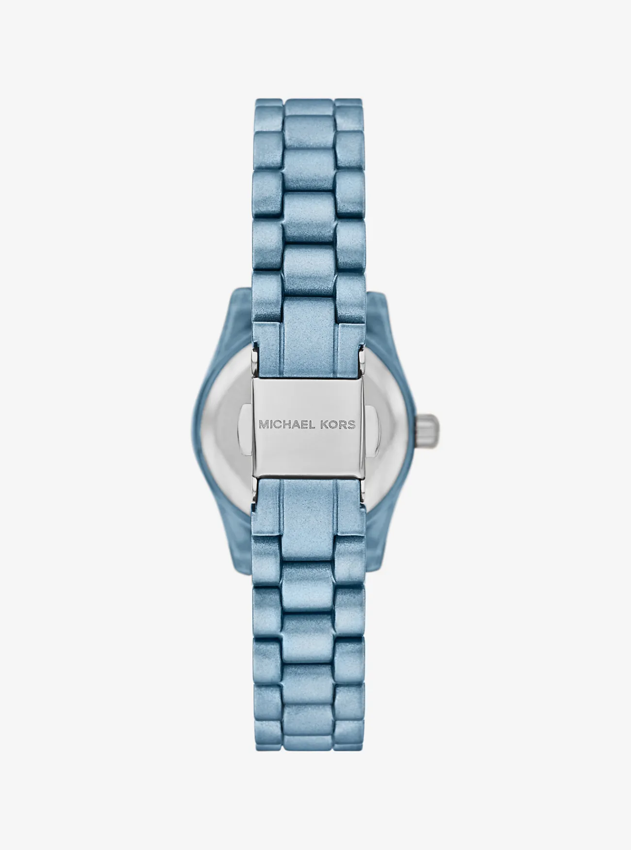 Michael Kors Horloge Lexington, blauw, limited edition en petite CHAMBRAY New