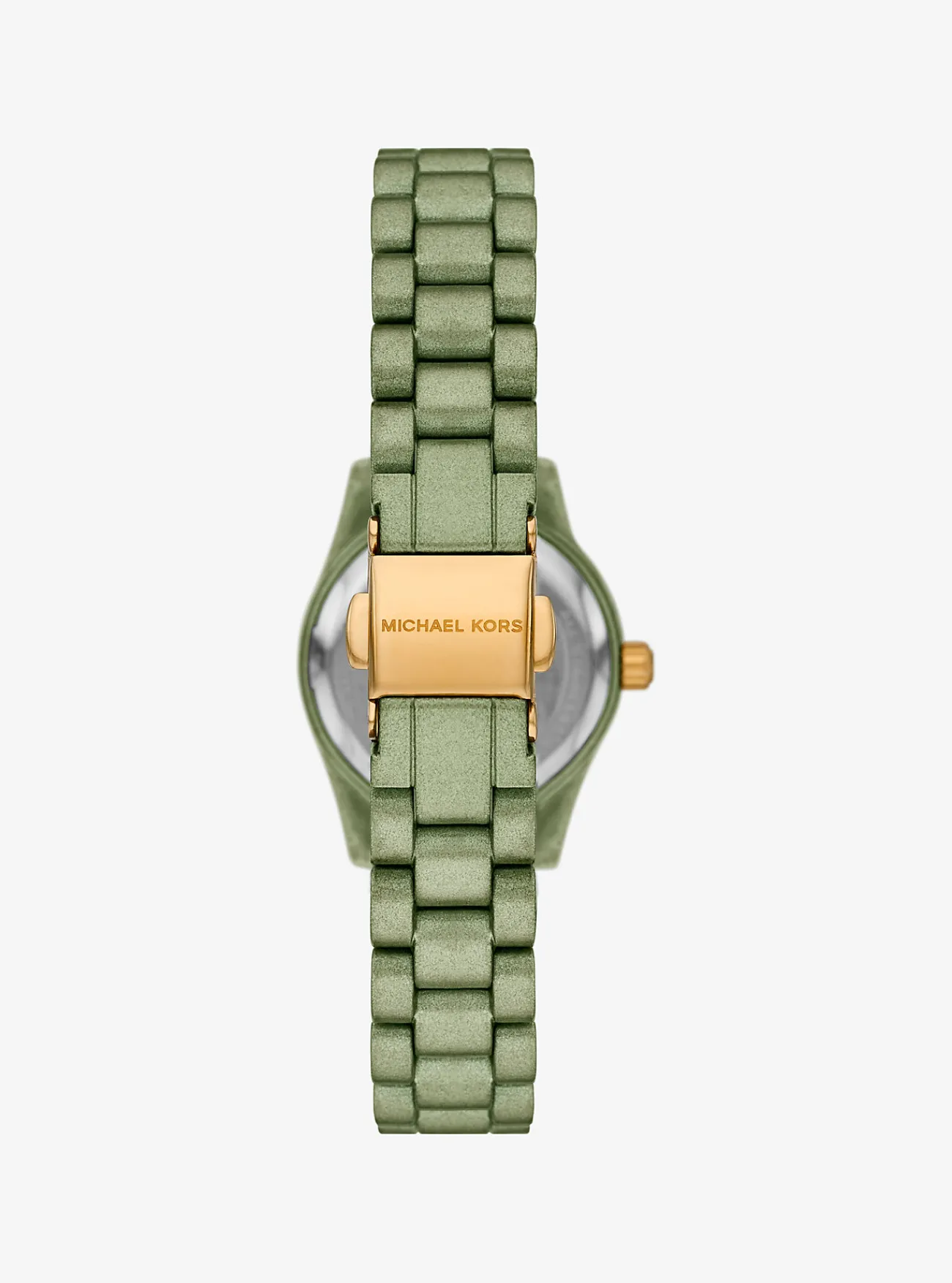 Michael Kors Horloge Lexington, groen, limited edition en petite ZACHTSALIE New