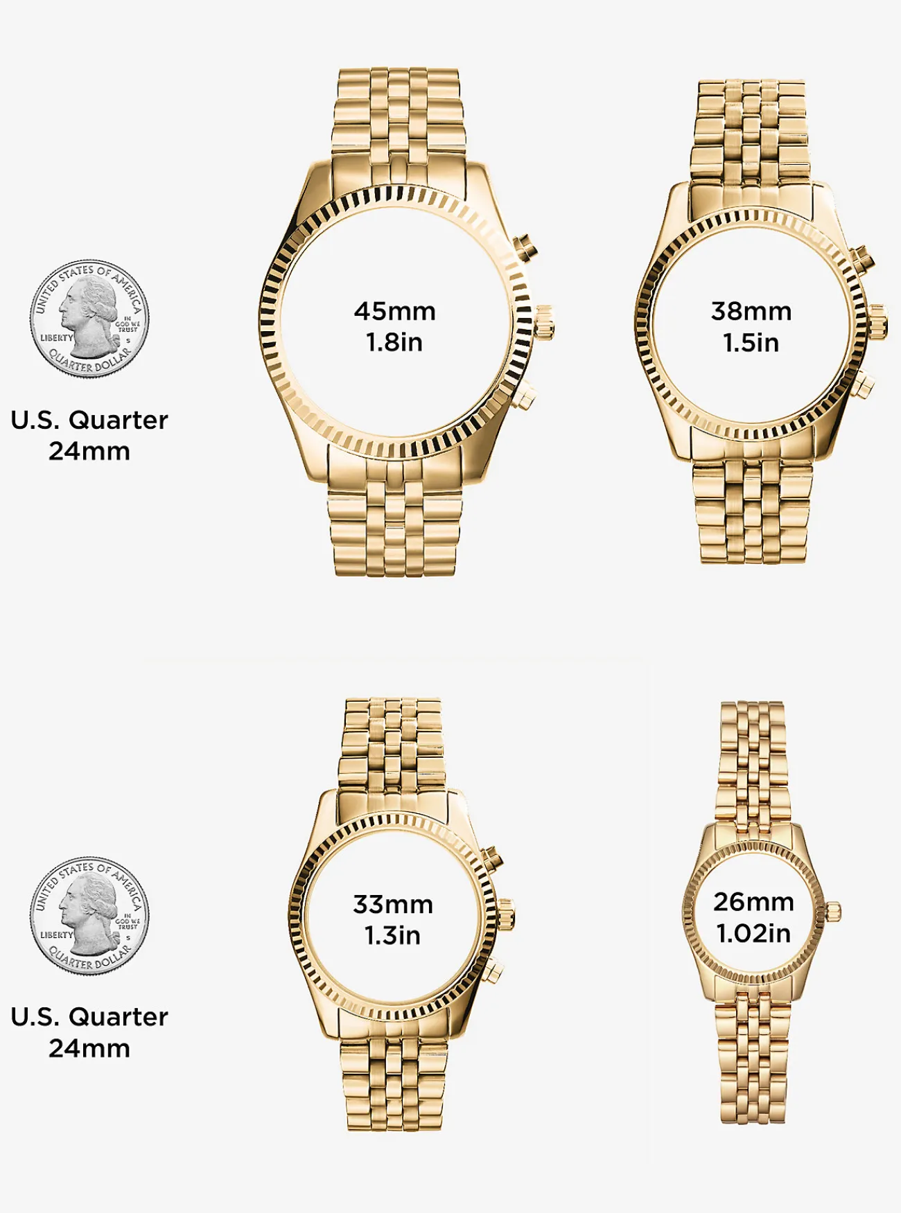 Michael Kors Horloge Lexington, oversized en TWEEKLEURIG Hot