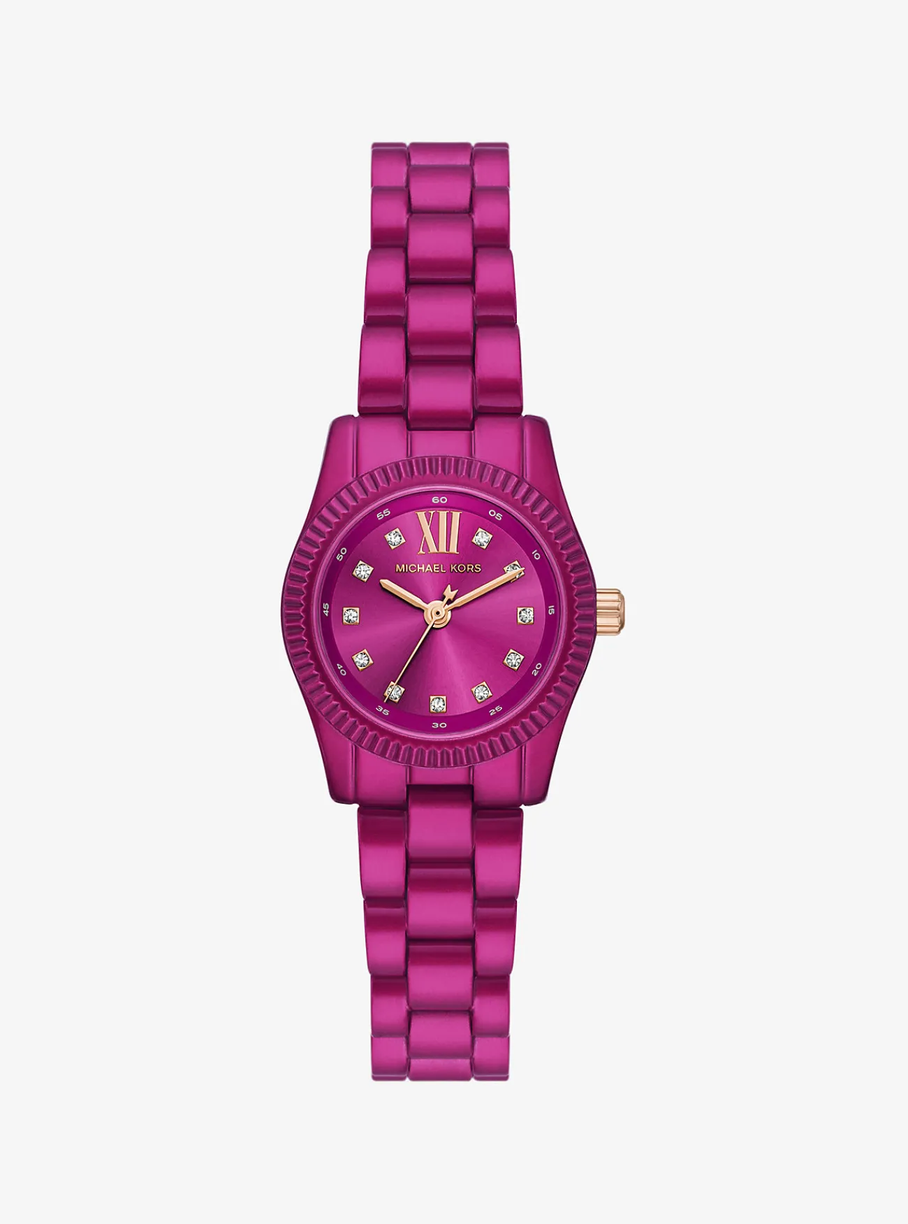 Michael Kors Horloge Lexington, roze, limited edition en petite WILDEBES Best