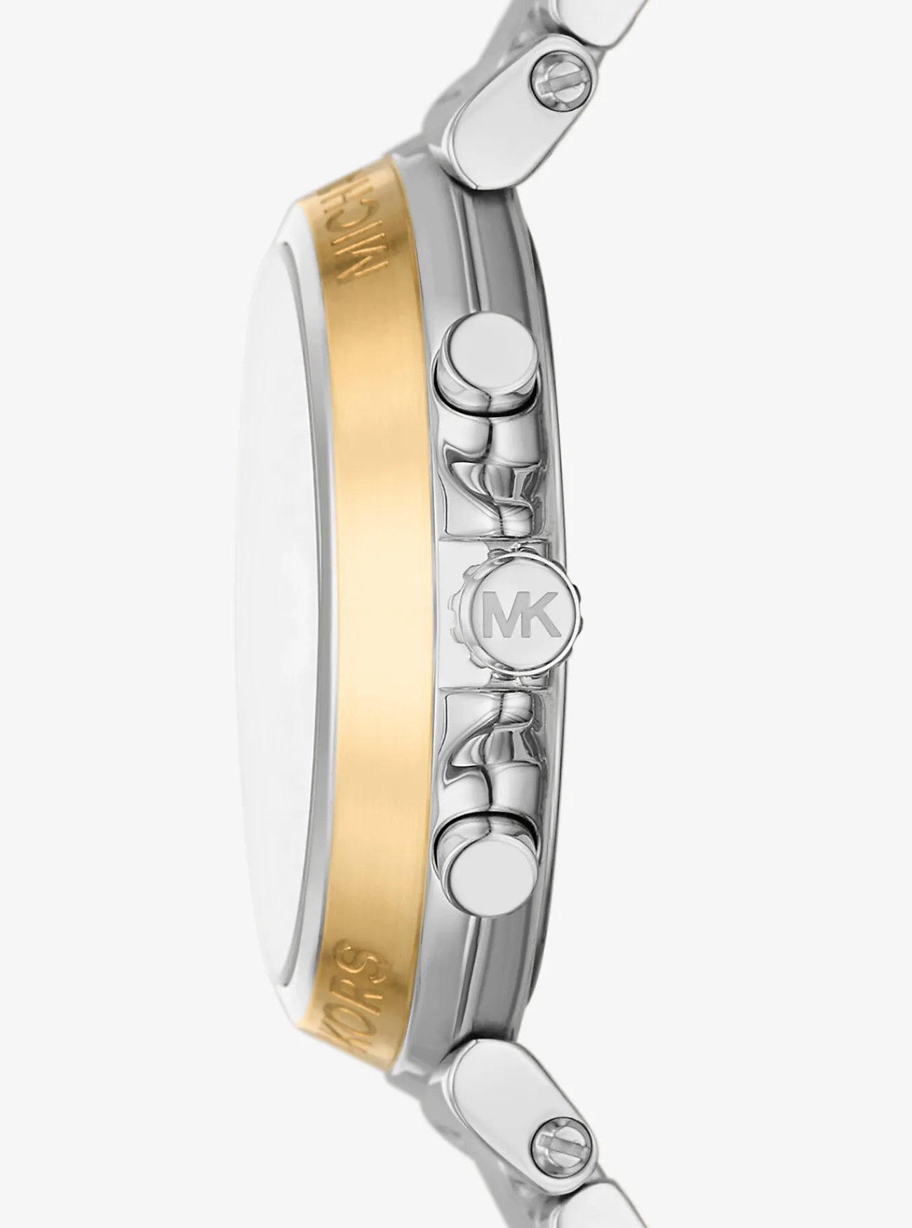 Michael Kors Horloge Maren, oversized en zilverkleurig TWEEKLEURIG Sale