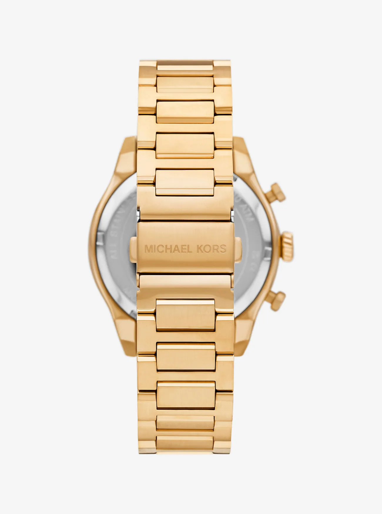 Michael Kors Horloge Panorama, oversized en kleurig GOUD Fashion