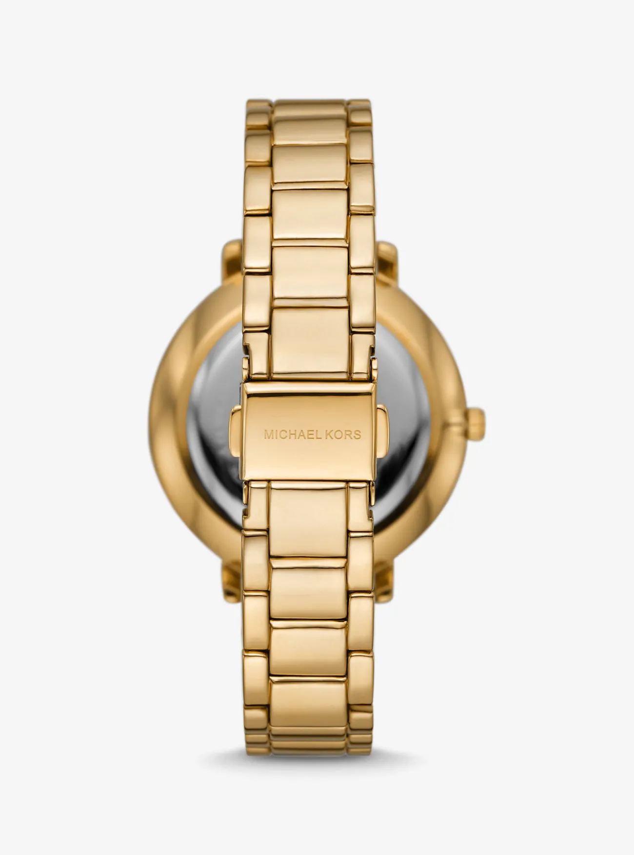 Michael Kors Horloge Pyper, kleurig met siersteentjes en logo GOUD Outlet