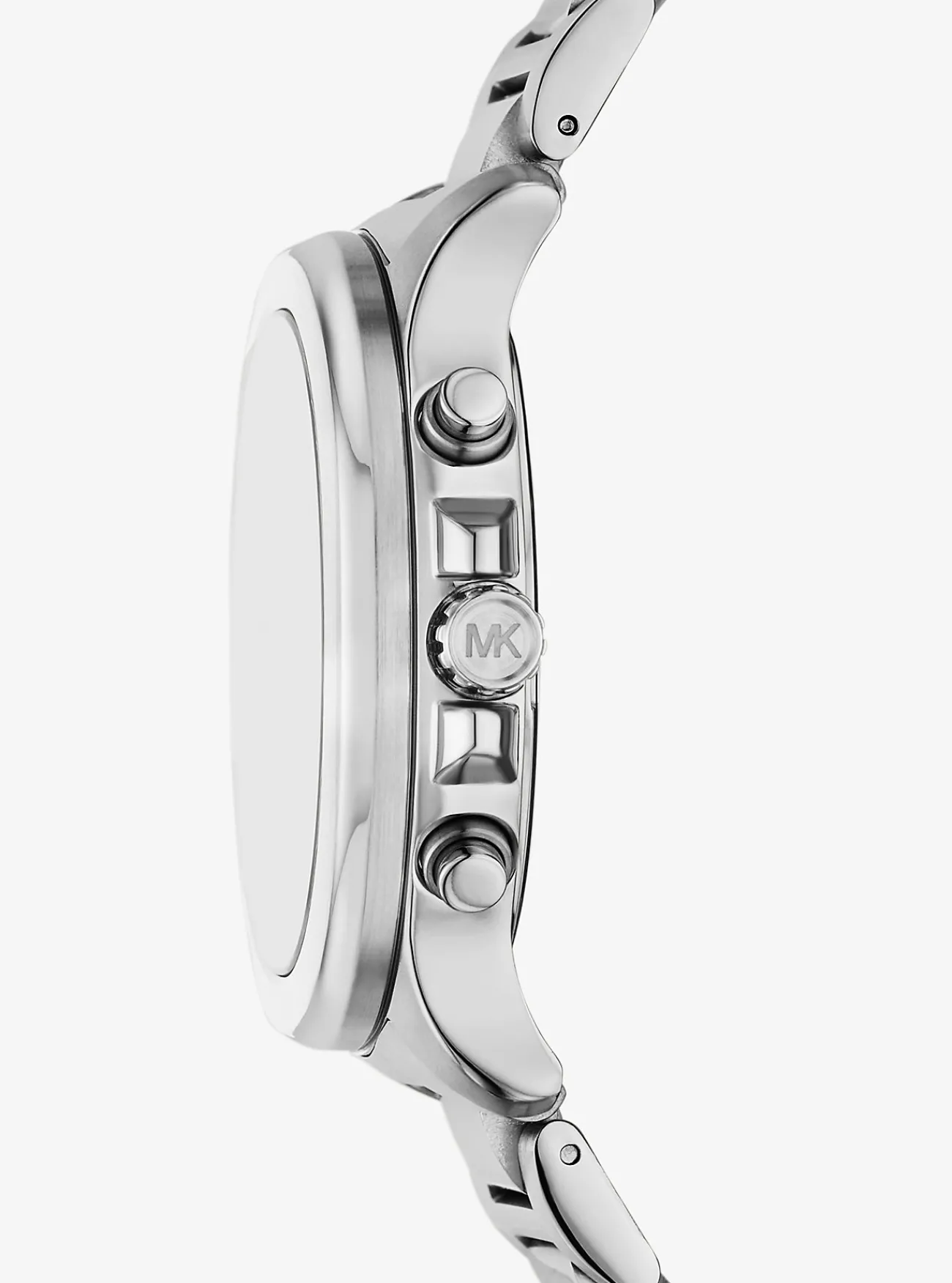 Michael Kors Horloge Sage, oversized en kleurig ZILVER Clearance