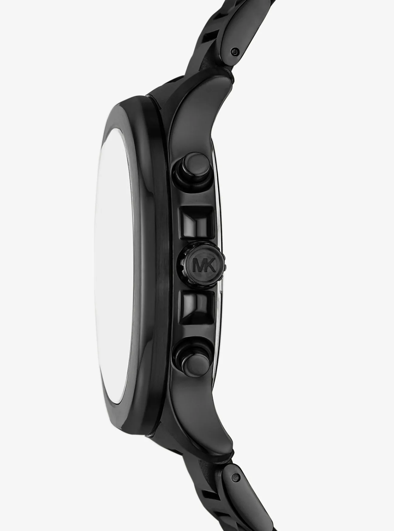 Michael Kors Horloge Sage, oversized en ZWART New