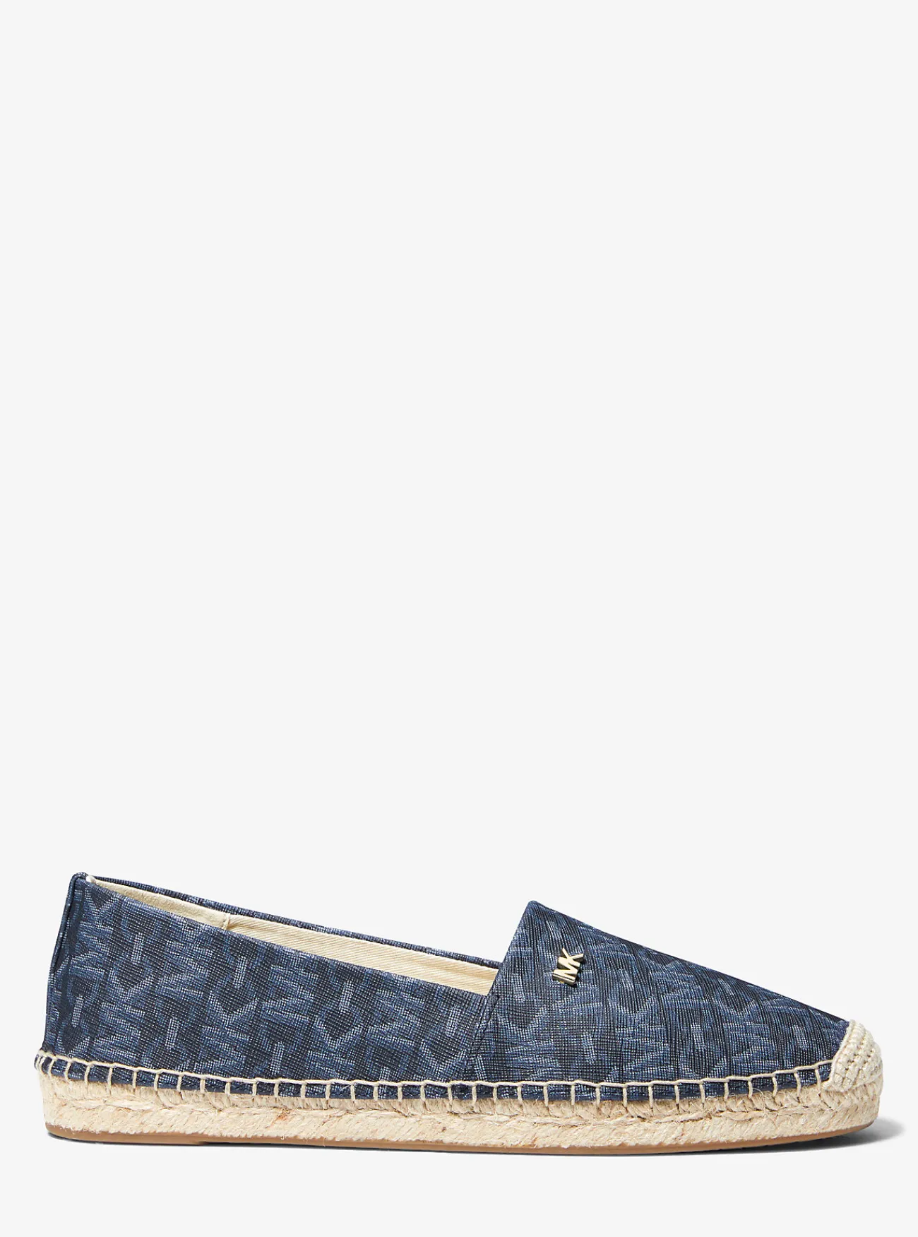 Michael Kors Instapespadrille Kendrick met kenmerkend Empire-logo ADMIRAALBLAUW New