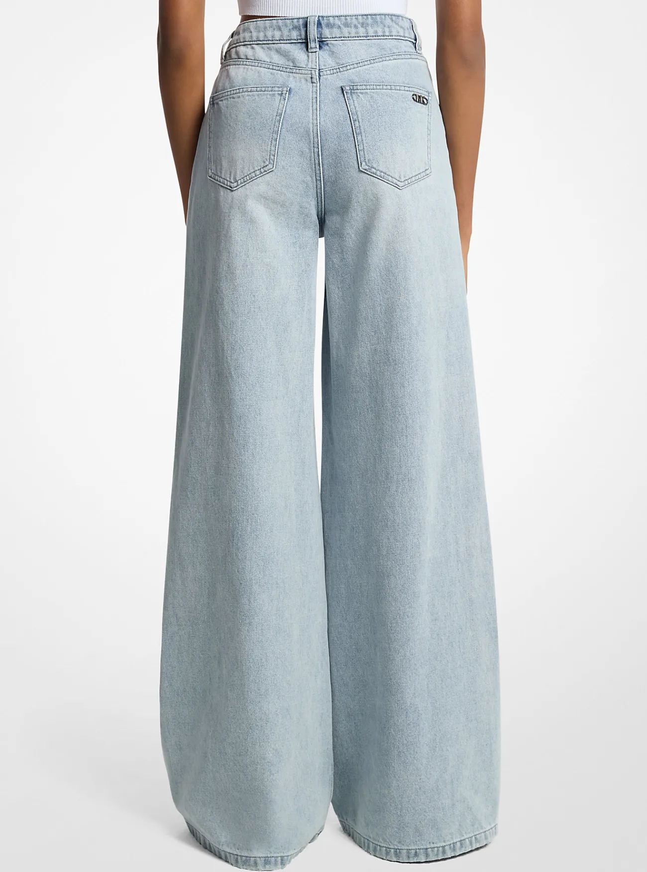 Michael Kors Jeans met wijde pijpen BLUEHAZEWASH Online