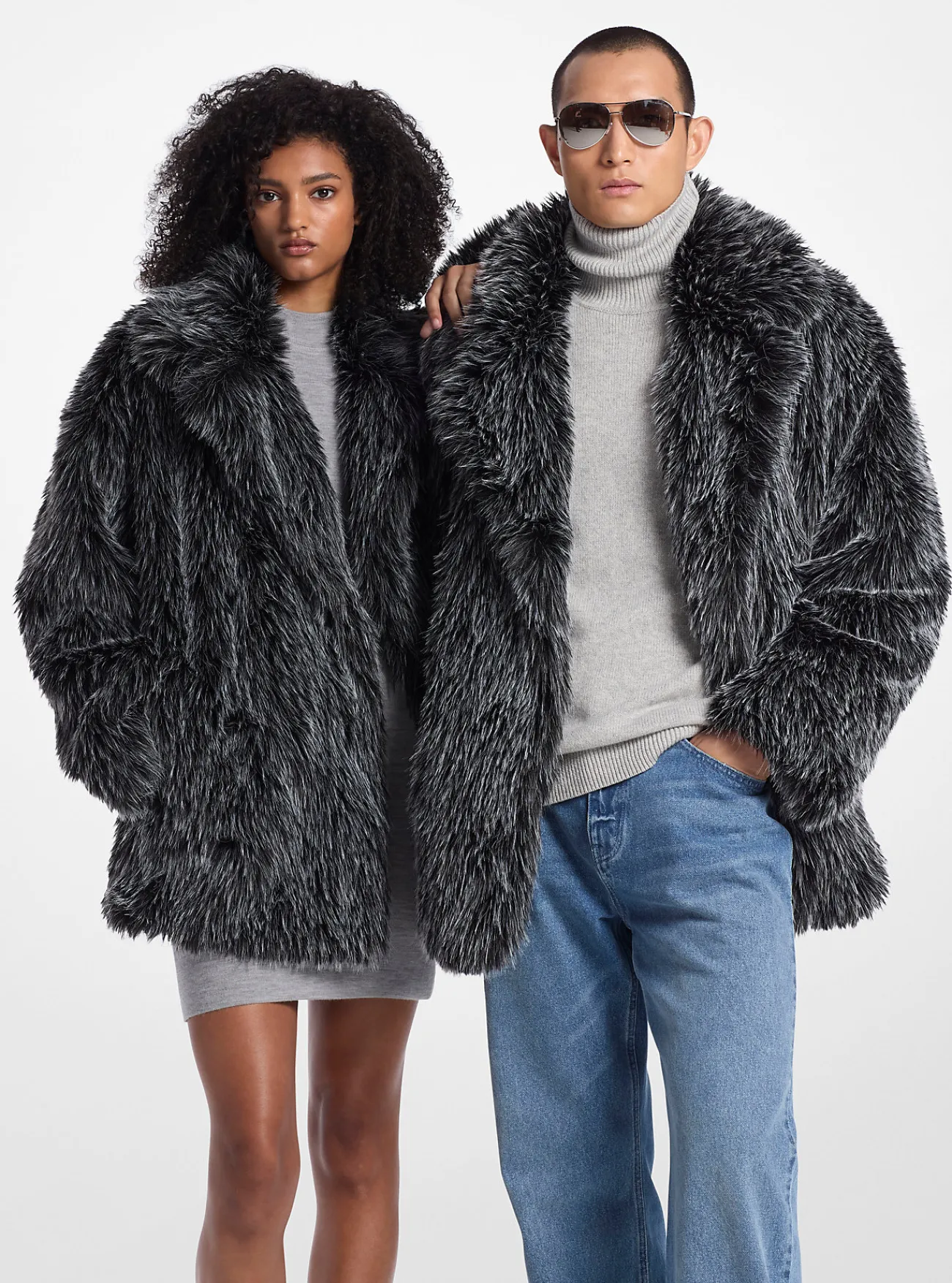 Michael Kors Jekker van imitatiebont Best