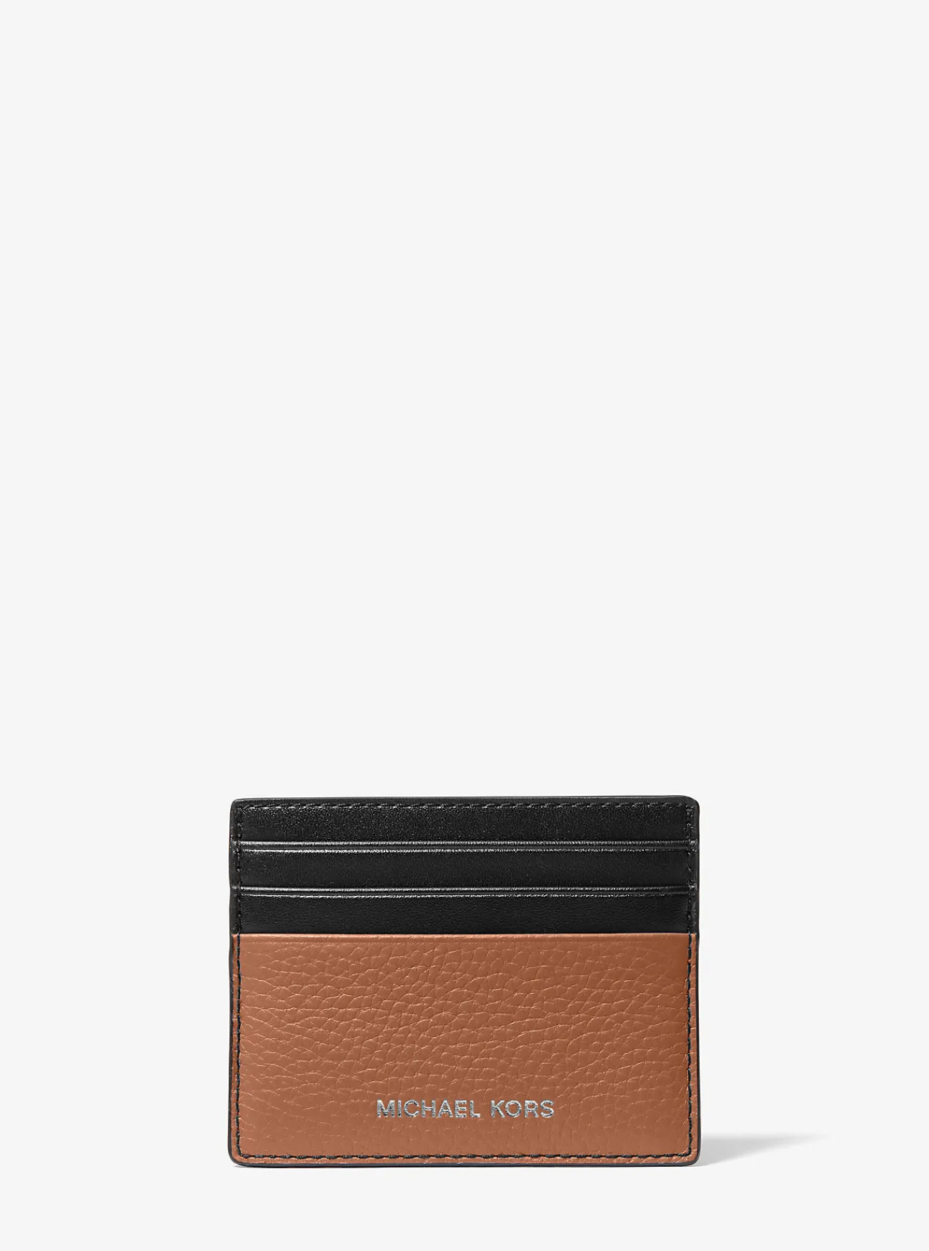 Michael Kors Kaarthouder Hudson met reli&euml;flogo LUGGAGE Sale