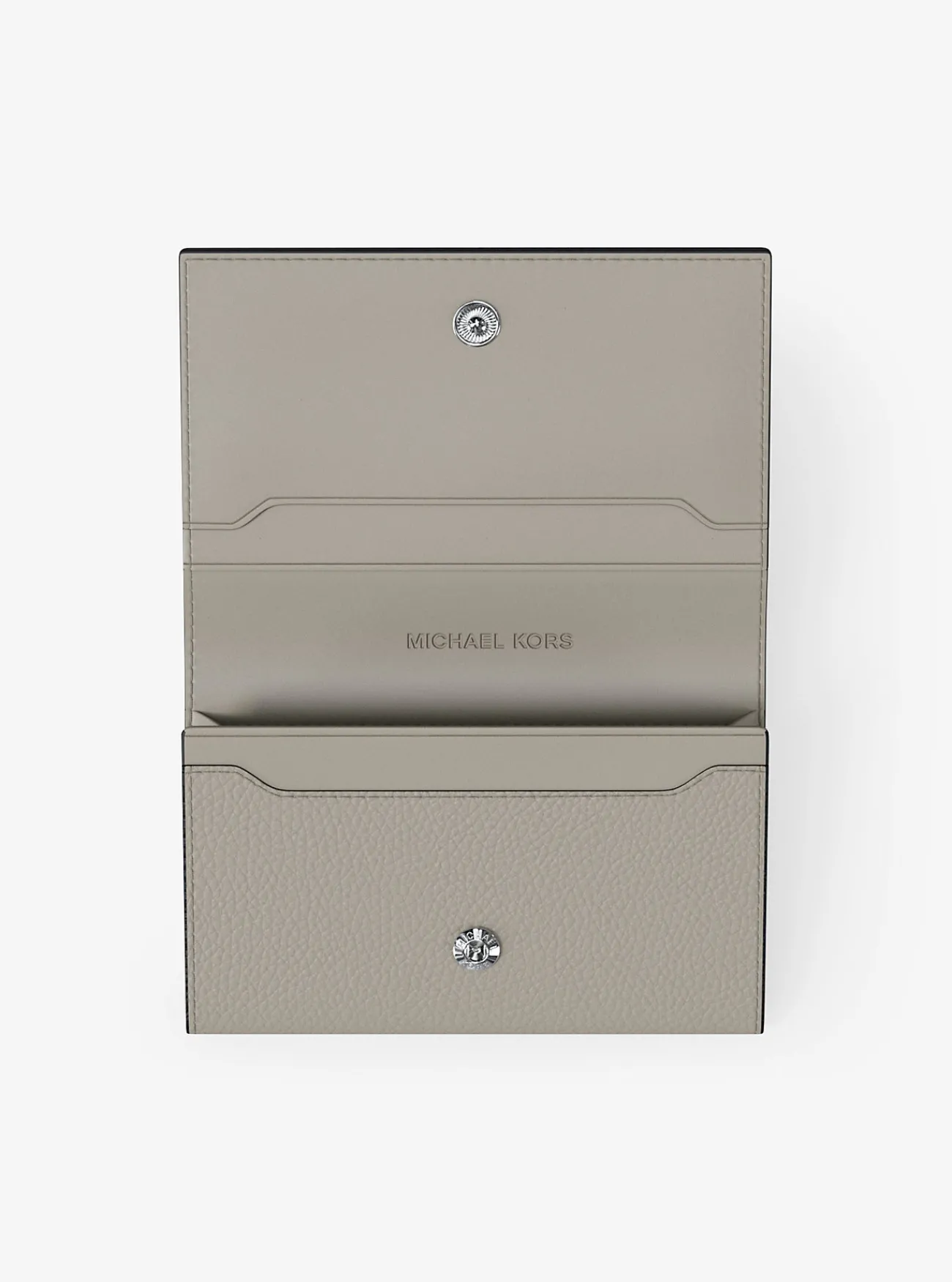 Michael Kors Kaarthouder Hudson van getrommeld leer BERK Sale