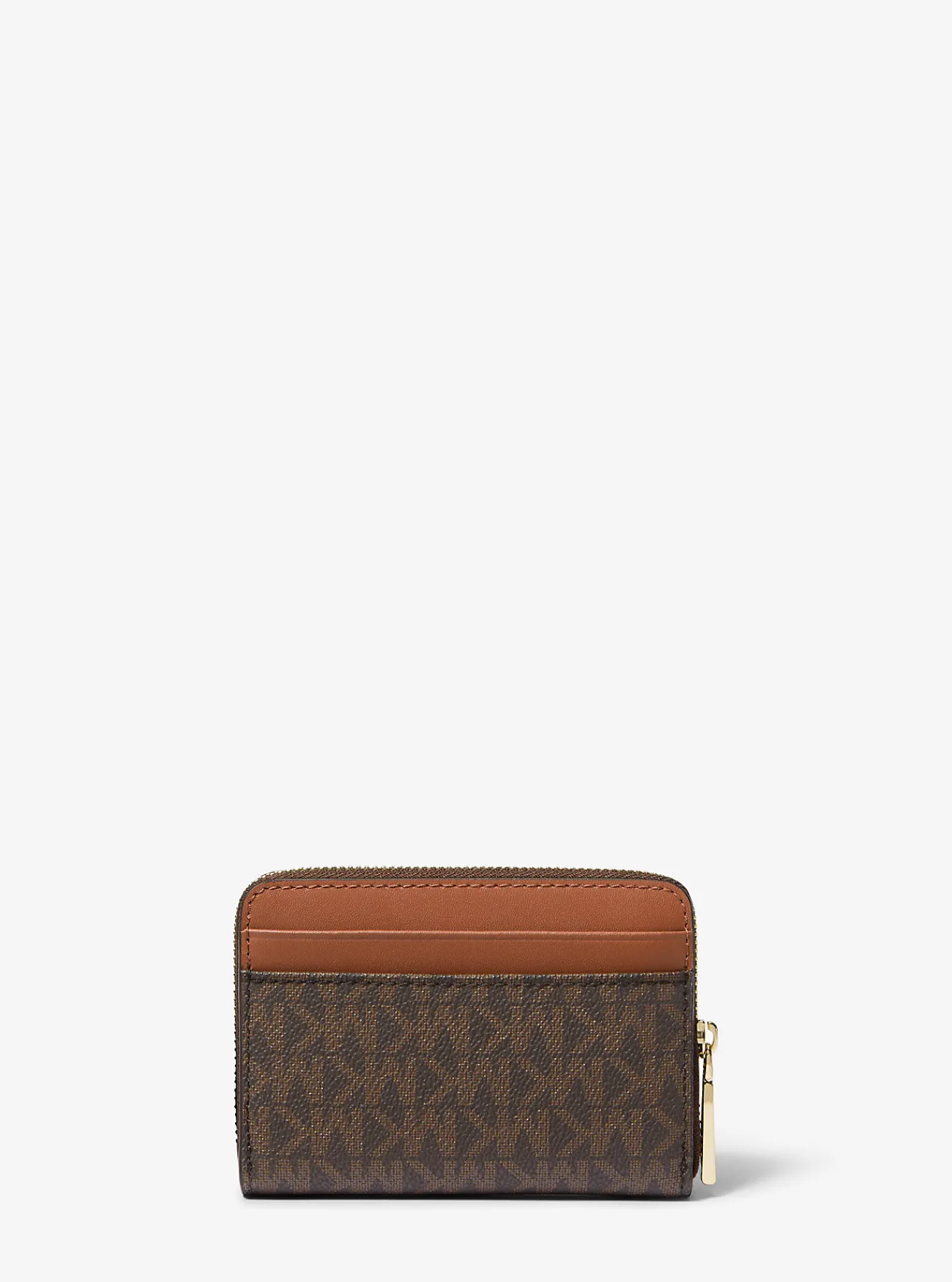 Michael Kors Kaarthouder Jet Set met kenmerkend logo en rits rondom, klein Best