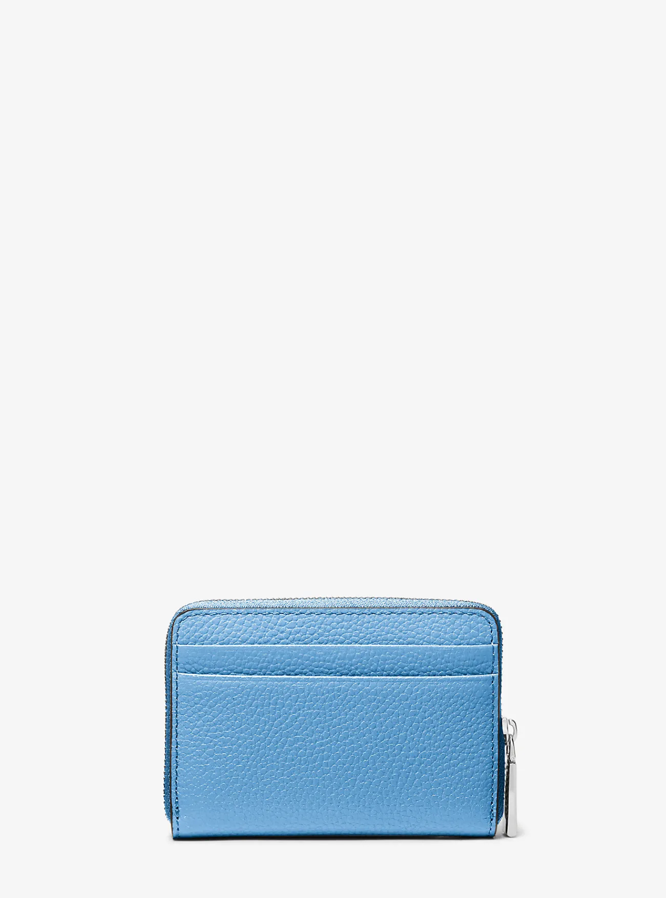 Michael Kors Kaarthouder Jet Set van getrommeld leer met rits rondom, klein SOUTHPACIFIC Fashion
