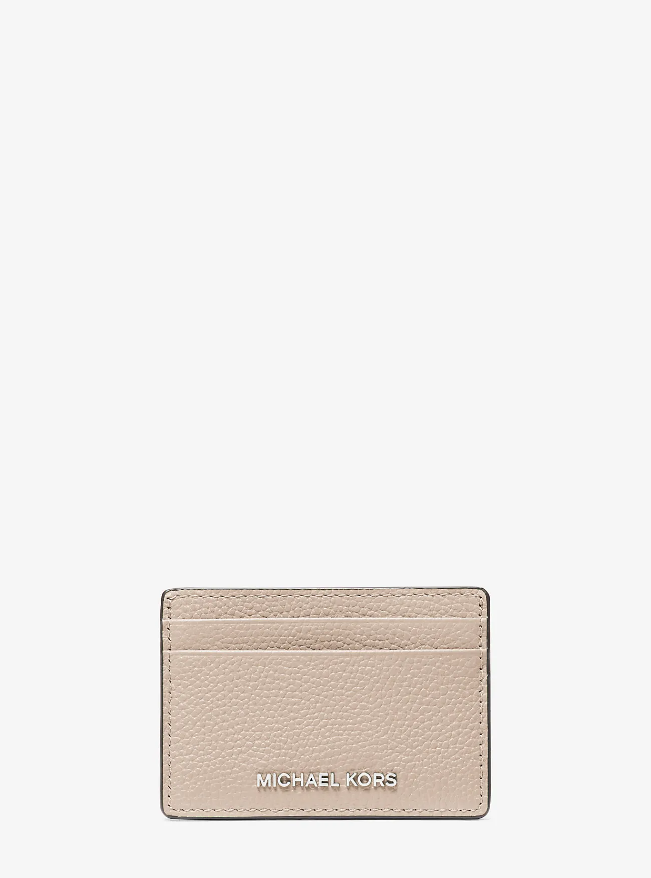 Michael Kors Kaarthouder van getrommeld leer LICHTZAND Best