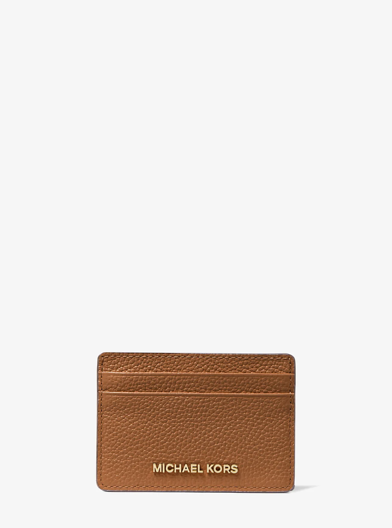 Michael Kors Kaarthouder van getrommeld leer LUGGAGE Clearance