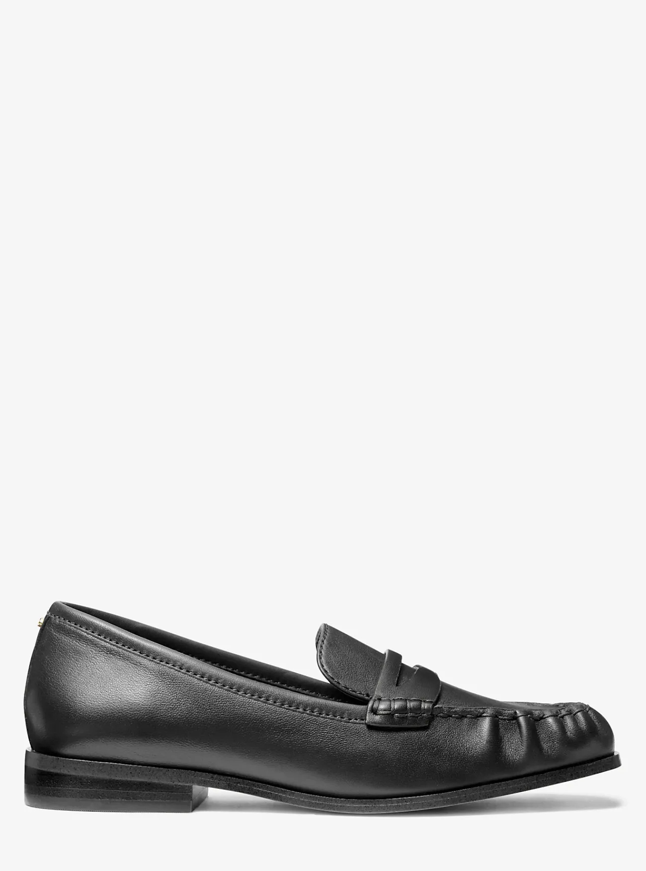Michael Kors Loafer Carlson van leer ZWART New