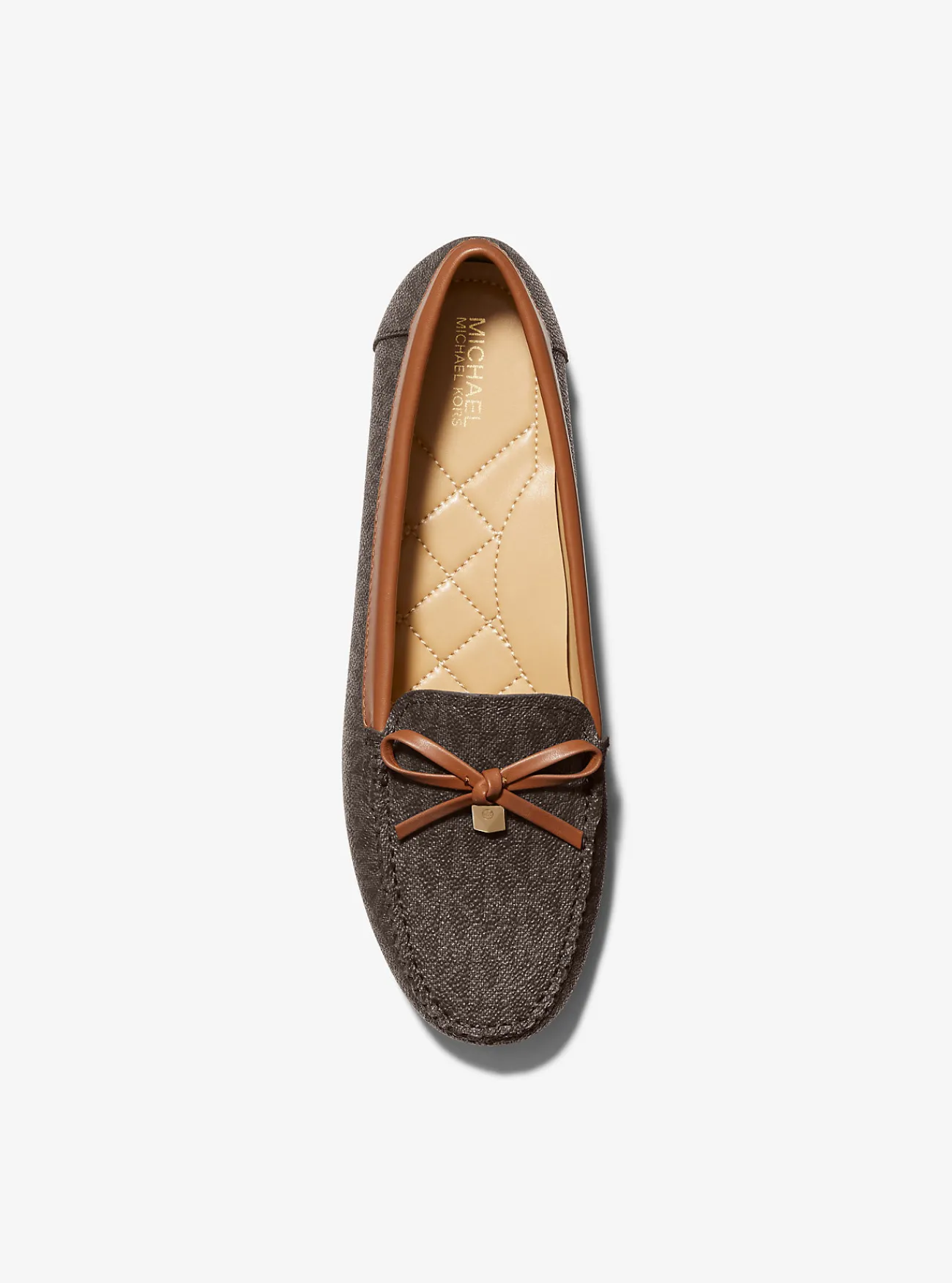Michael Kors Loafer Juliette met logo BRUIN Clearance