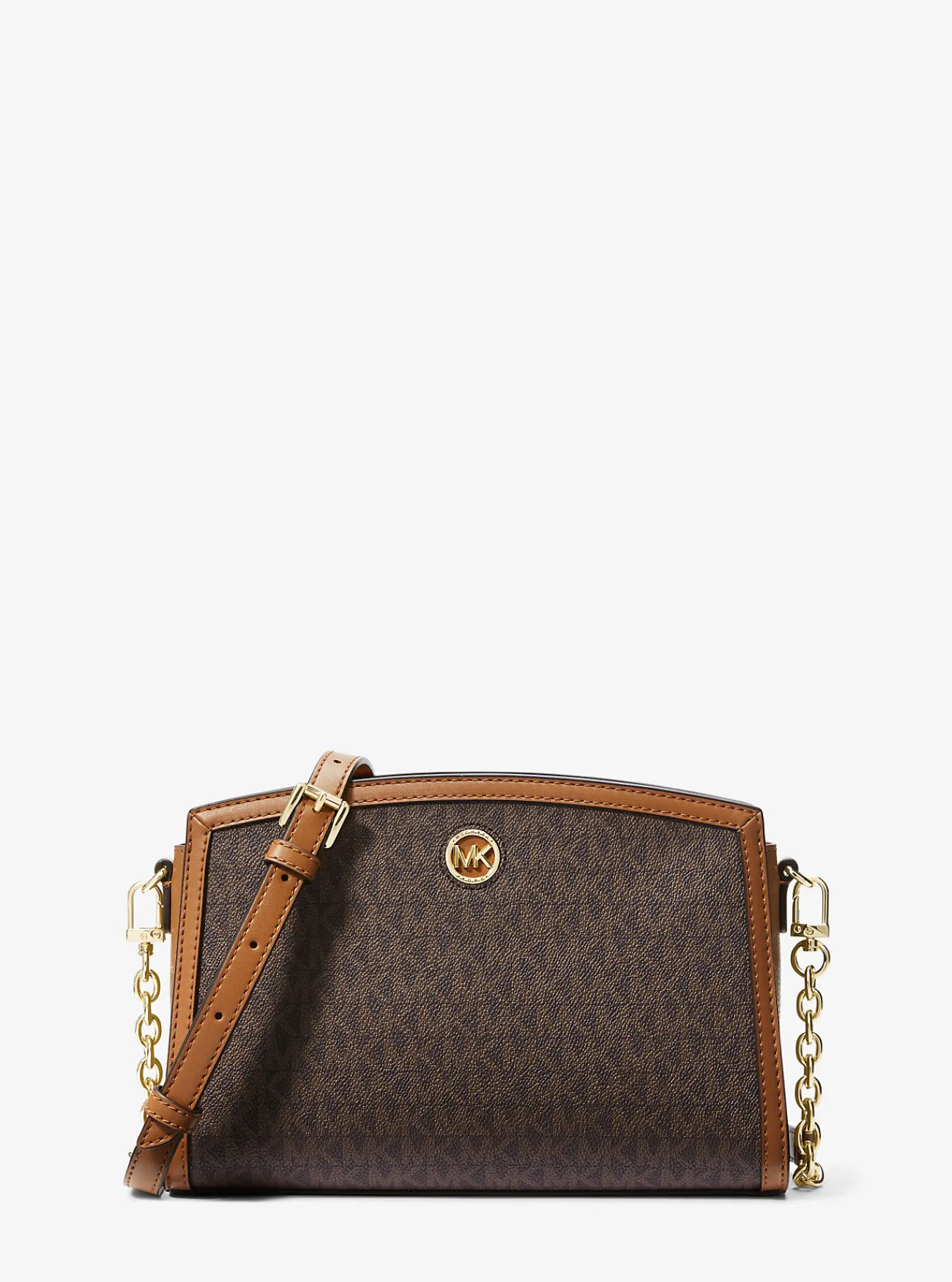 Michael Kors Messengertas Chantal met kenmerkend logo, groot Discount
