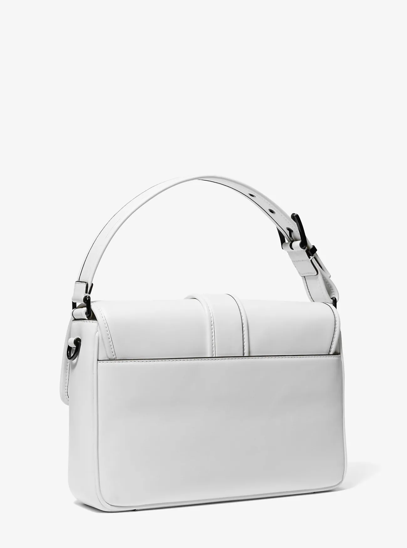 Michael Kors Messengertas Colby van leer met oogjes, middelgroot Online