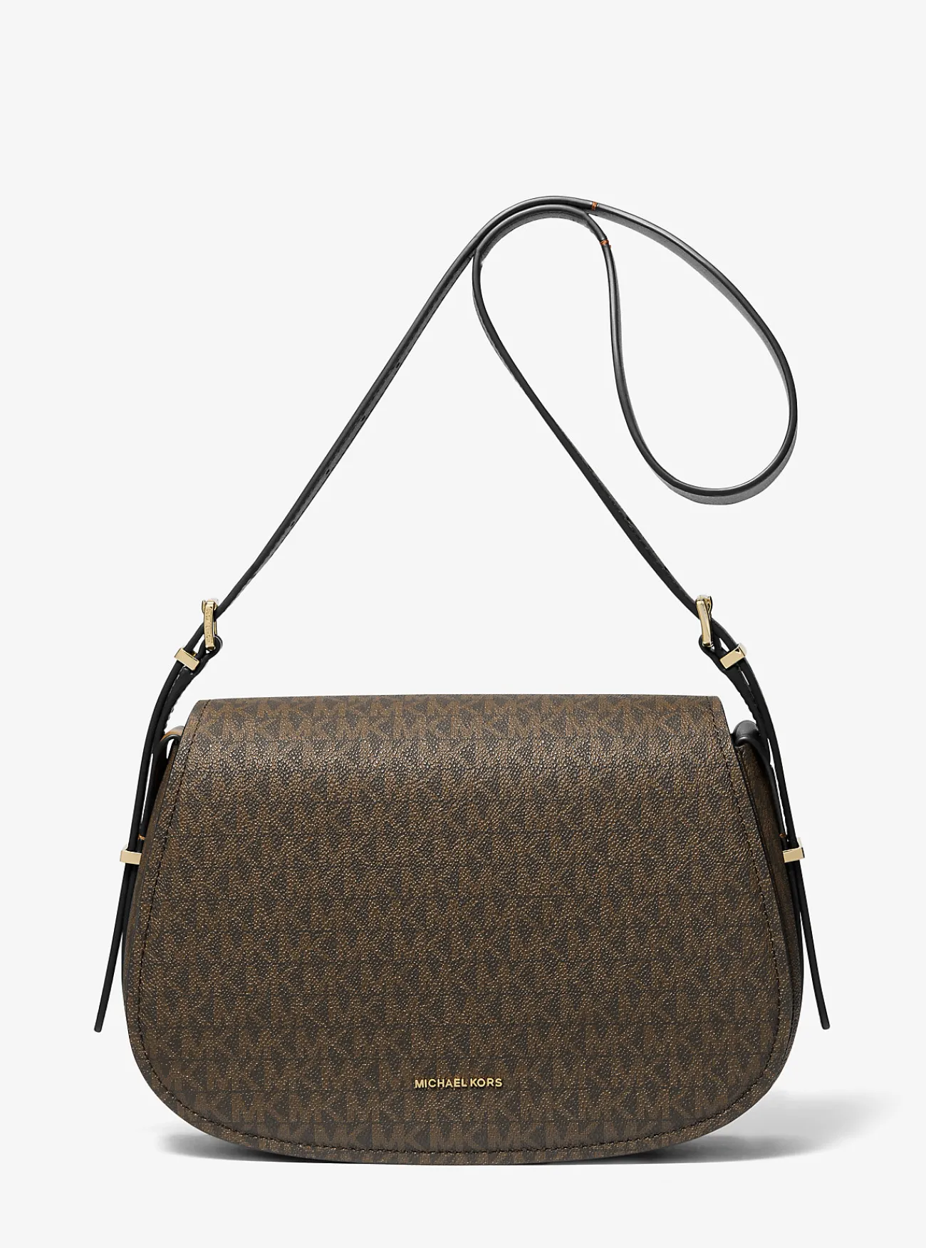 Michael Kors Messengertas Lydia met kenmerkend logo, middelgroot Online