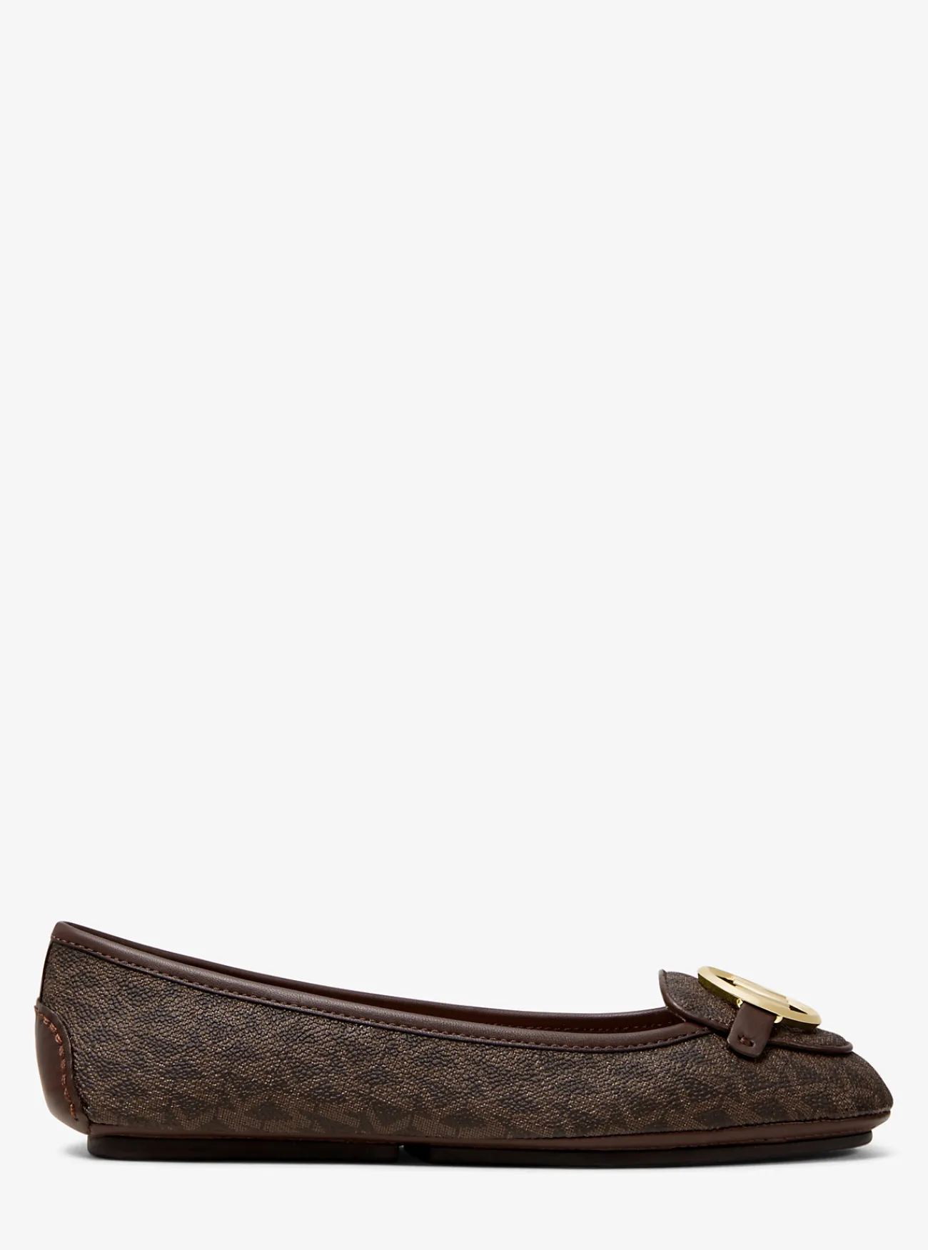 Michael Kors Mocassin Lillie met logo BRUIN Best