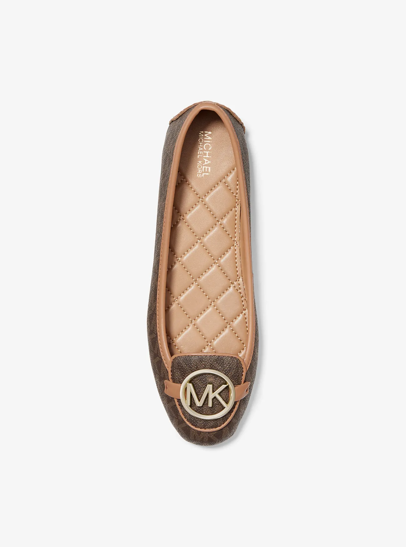 Michael Kors Mocassin Lillie met logo Outlet