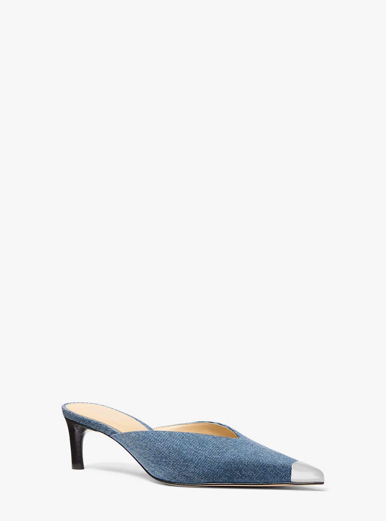 Michael Kors Muiltje Kasia van denim UNIONMETWASSING Outlet