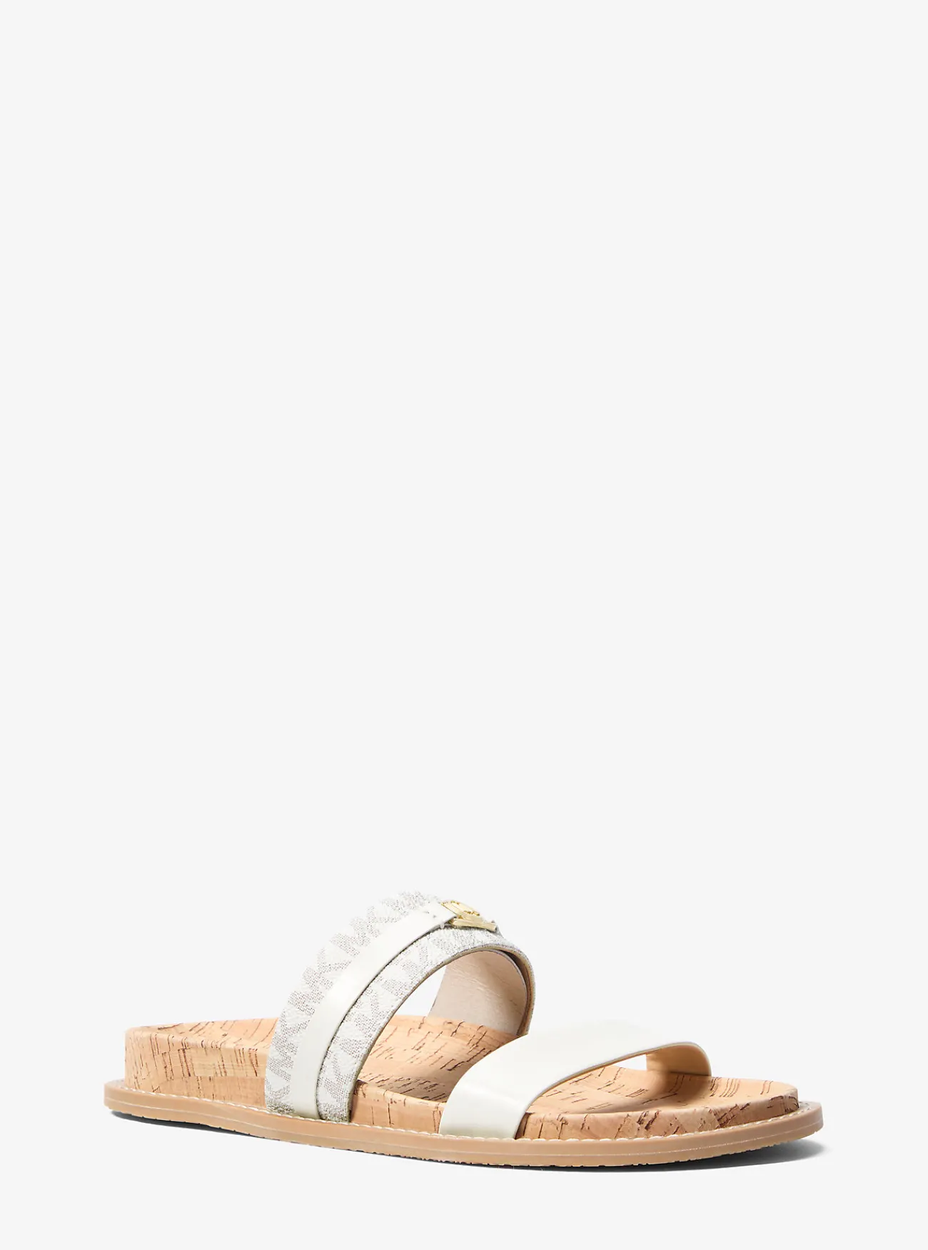 Michael Kors Platte slipper Mandy met kenmerkend logo Best