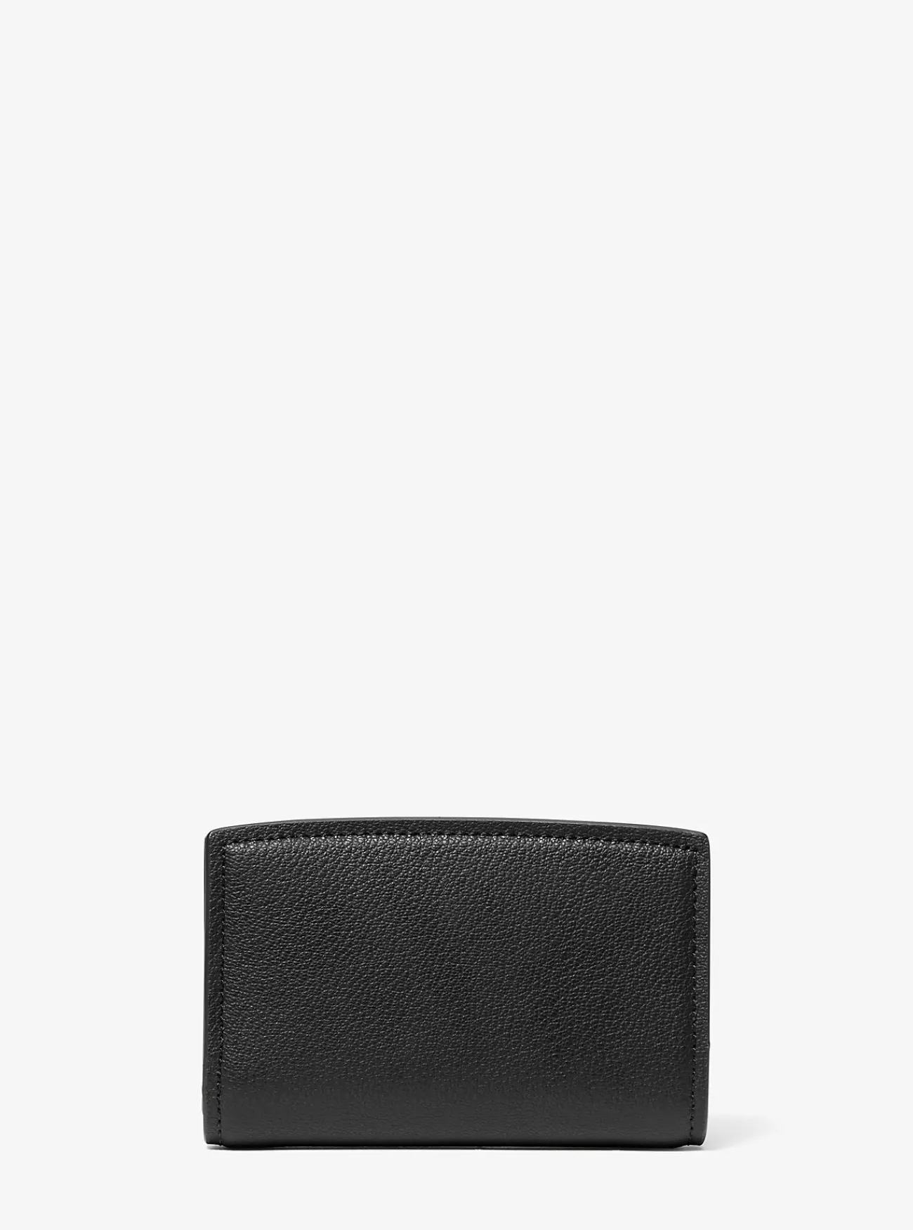 Michael Kors Portefeuille Bryant van getrommeld leer, middelgroot ZWART Clearance