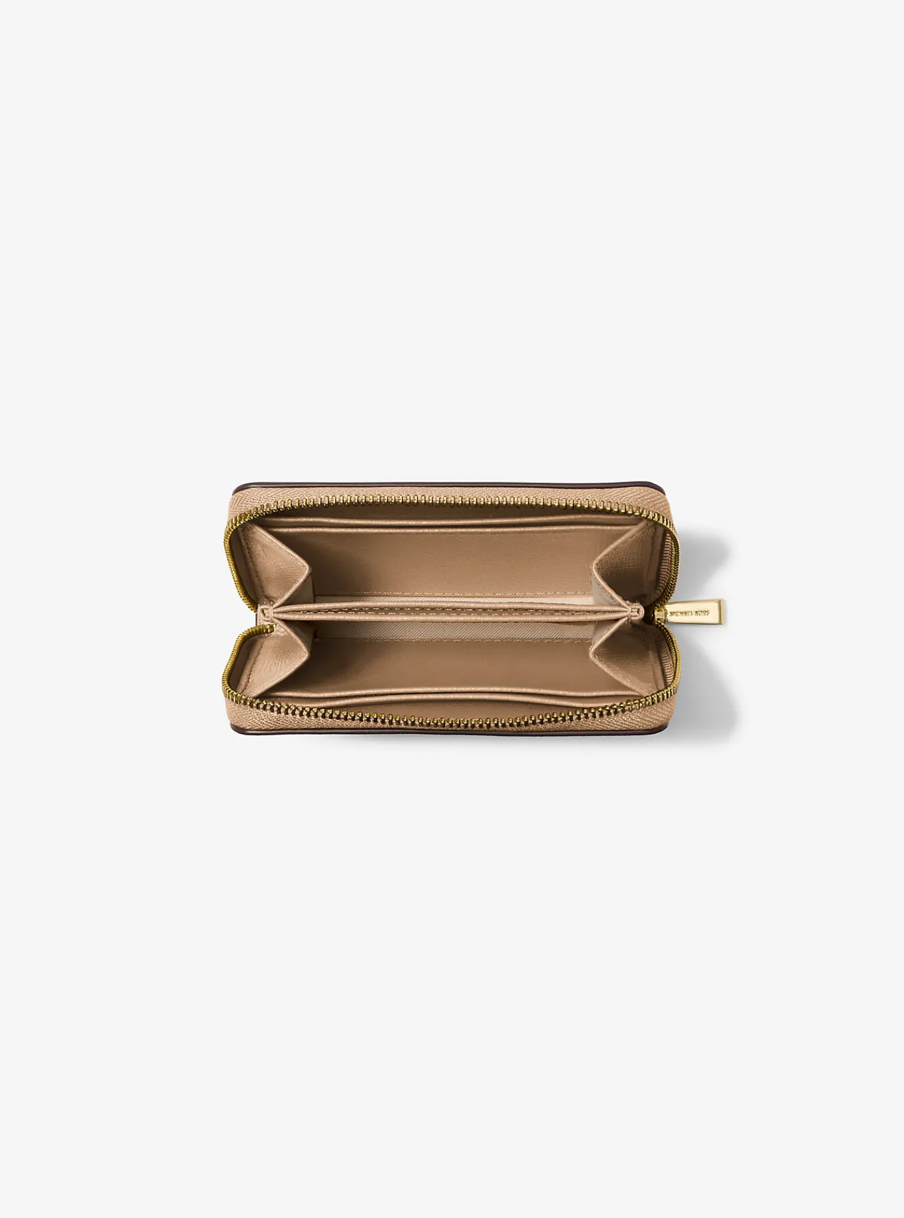 Michael Kors Portefeuille Jet Set van leer, klein KAF Best