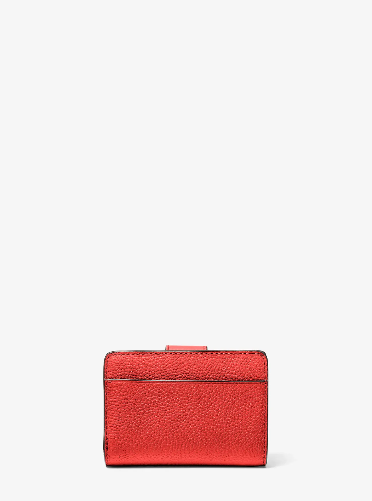 Michael Kors Portefeuille Mercer van leer, klein GEBRANDSIENNA Clearance