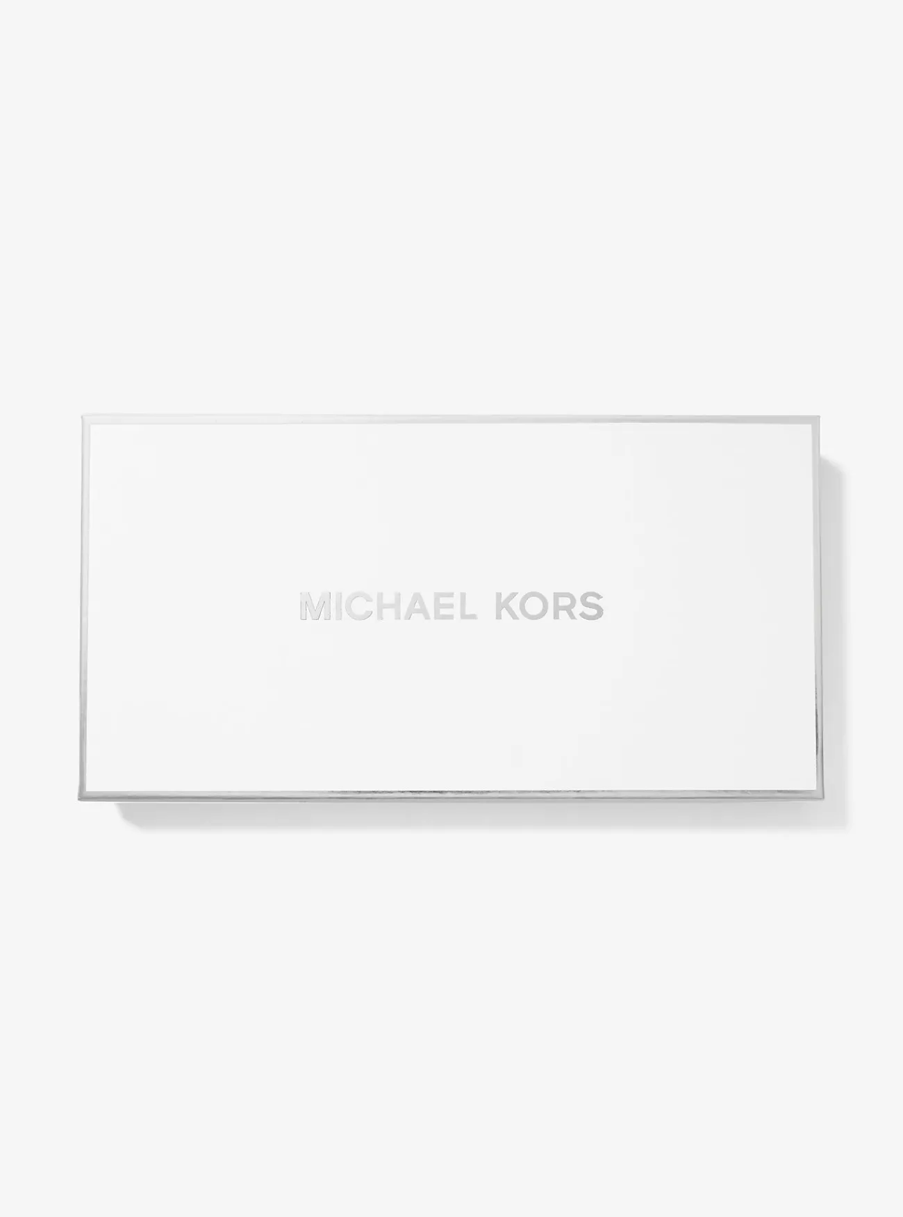 Michael Kors Portefeuille met polsbandje van getrommeld leer Discount