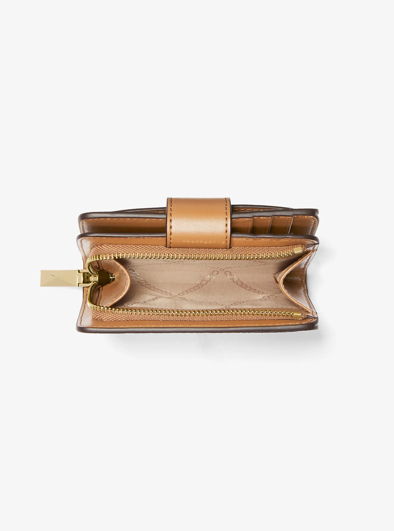Michael Kors Portefeuille van leer, klein Sale