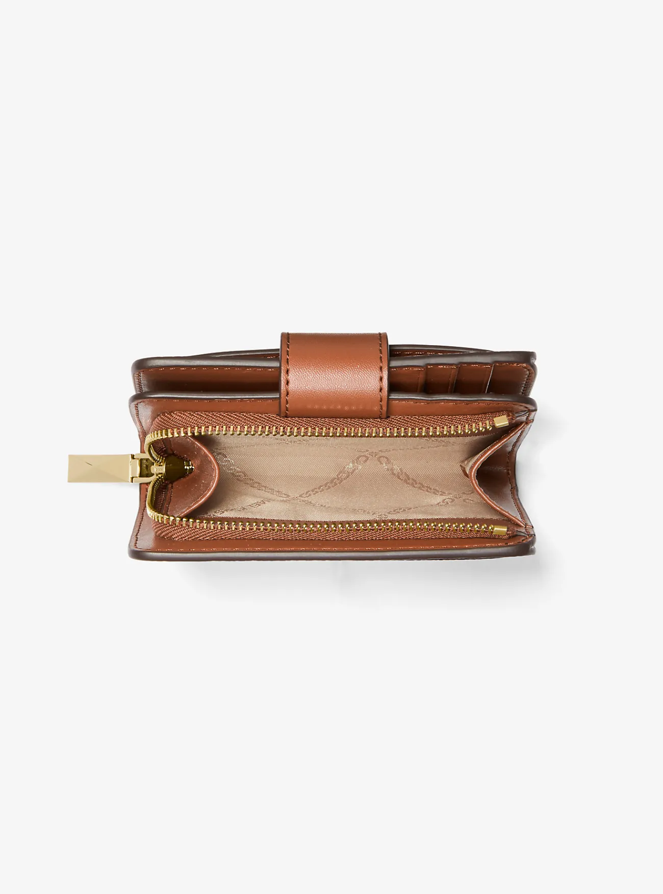 Michael Kors Portefeuille van leer, klein LUGGAGE Best