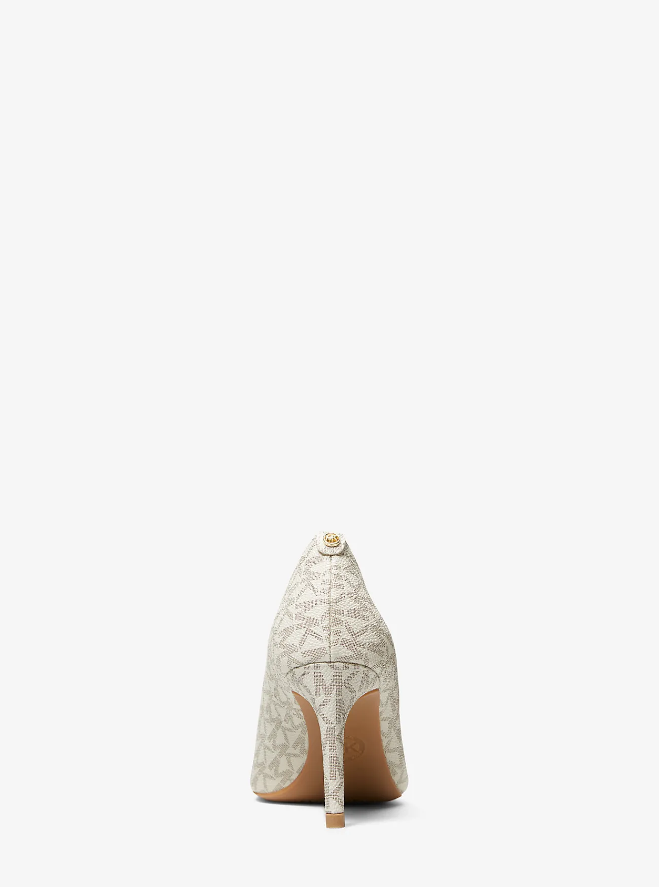 Michael Kors Pump Alina Flex met logo VANILLE Outlet