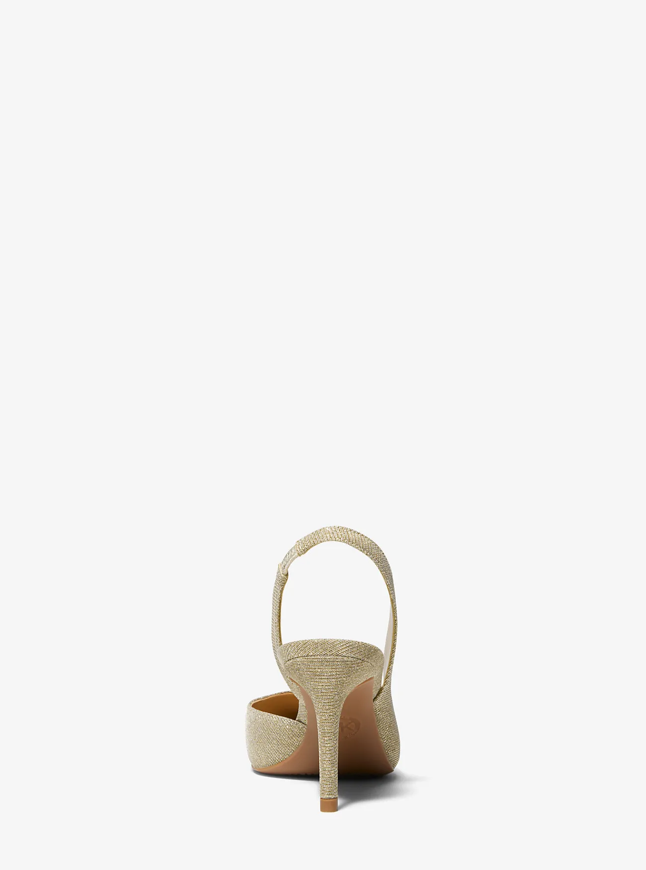 Michael Kors Pump Alina Flex van glittermesh met slingback LICHTGOUD Best