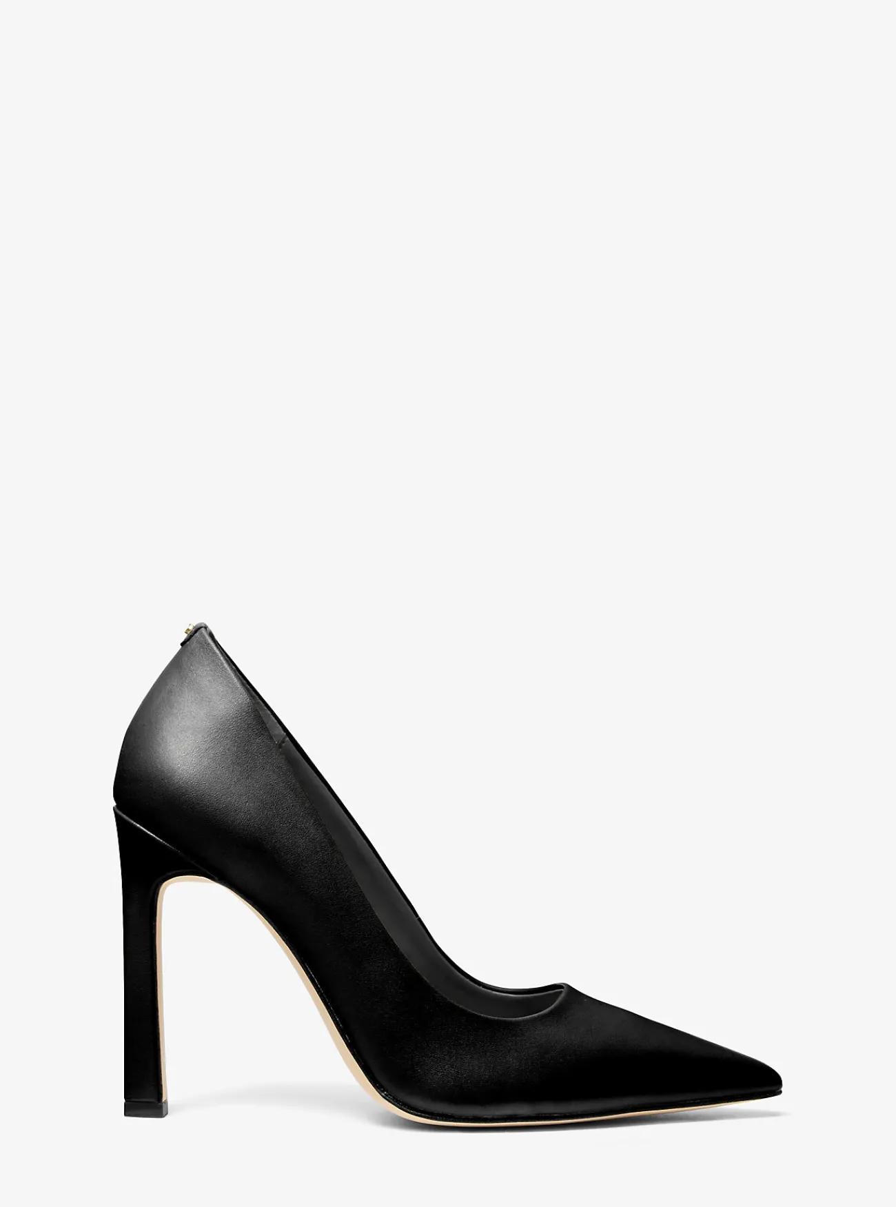 Michael Kors Pump Amara van leer ZWART Clearance
