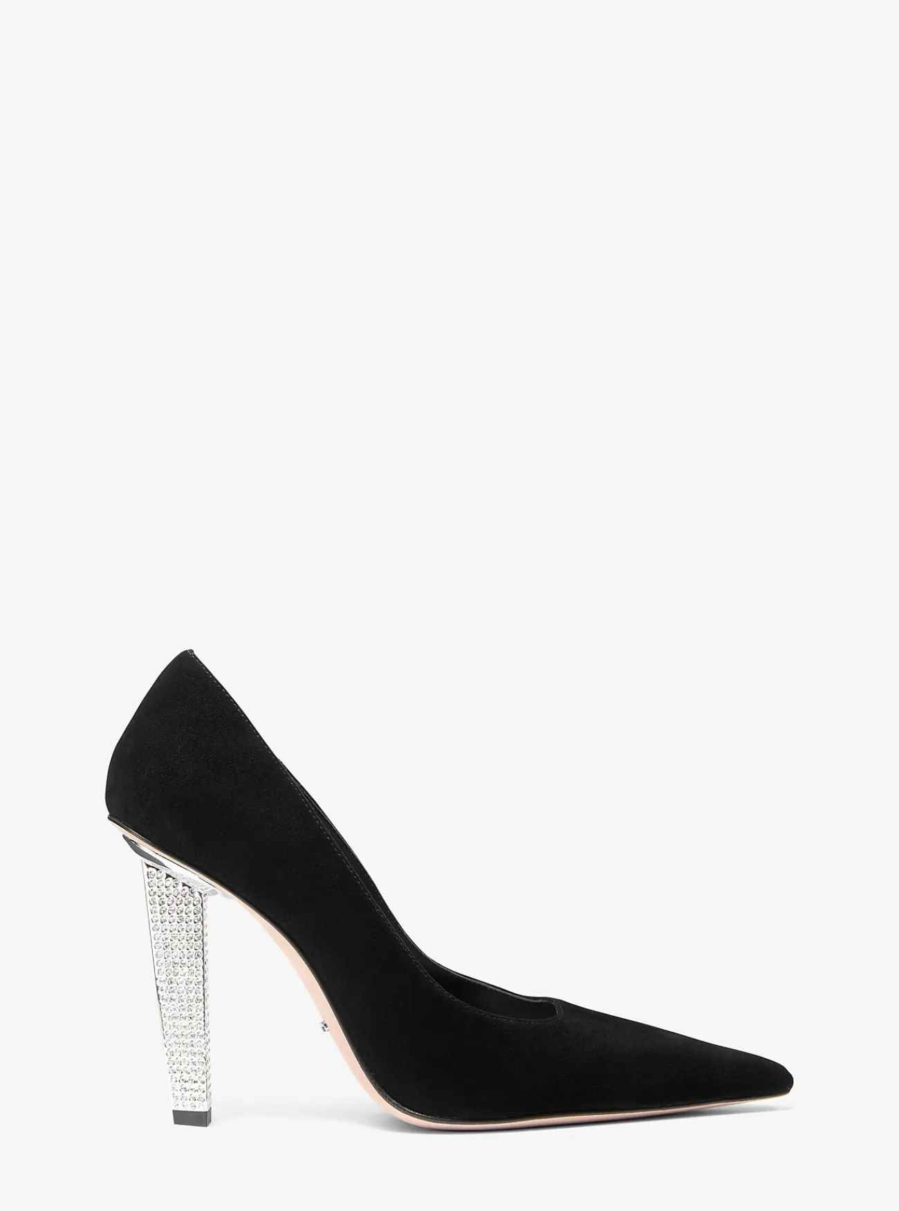 Michael Kors Pump Halle van su&egrave;de ZWART Online