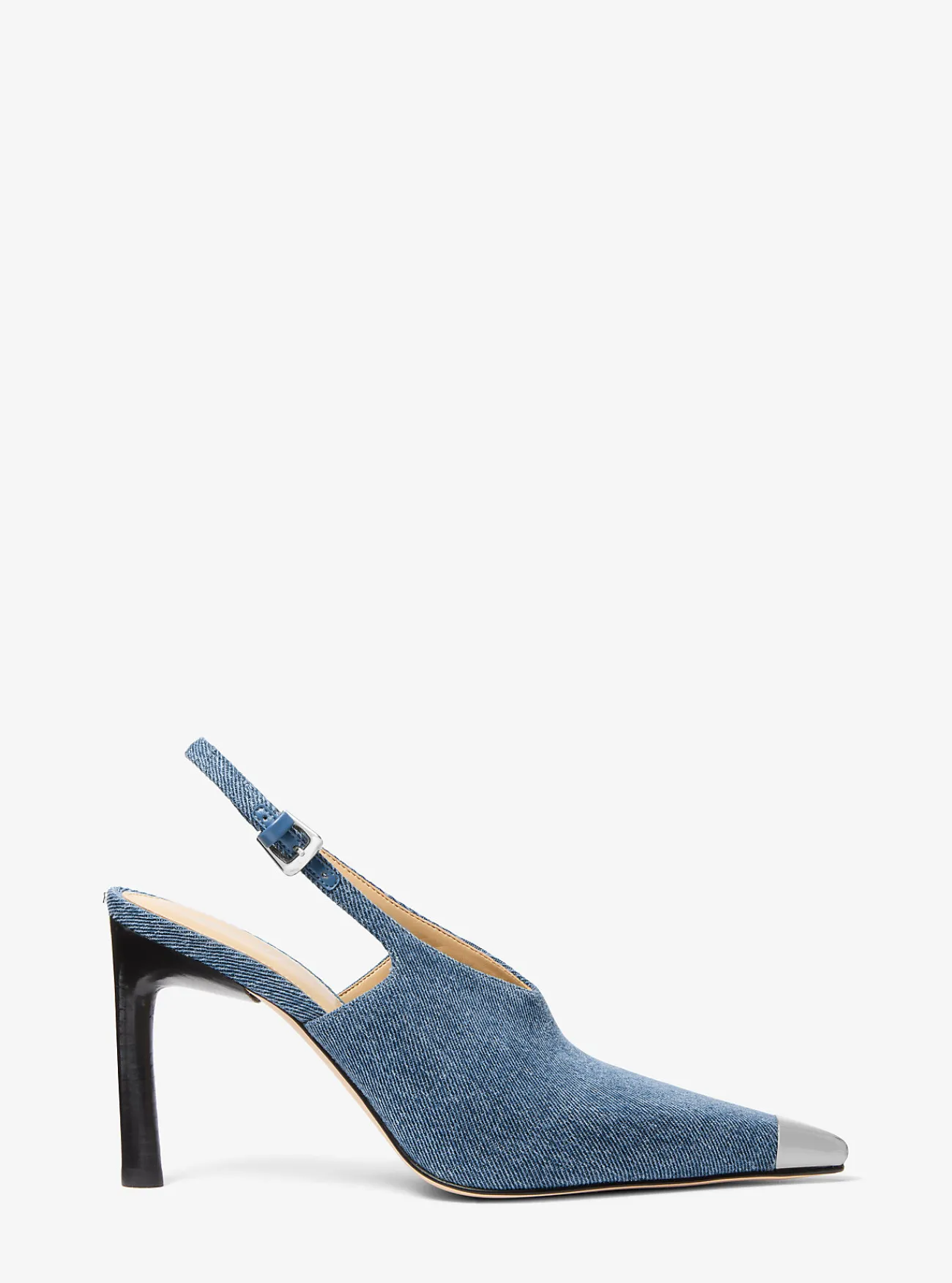 Michael Kors Pump Kasia van denim met slingback UNIONMETWASSING Online