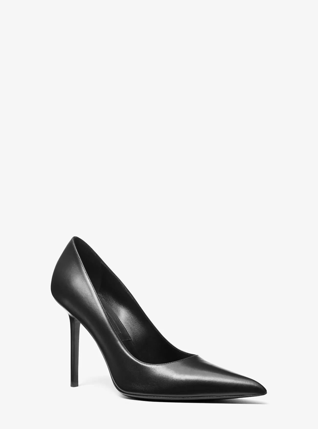 Michael Kors Pump Winona van leer ZWART Online