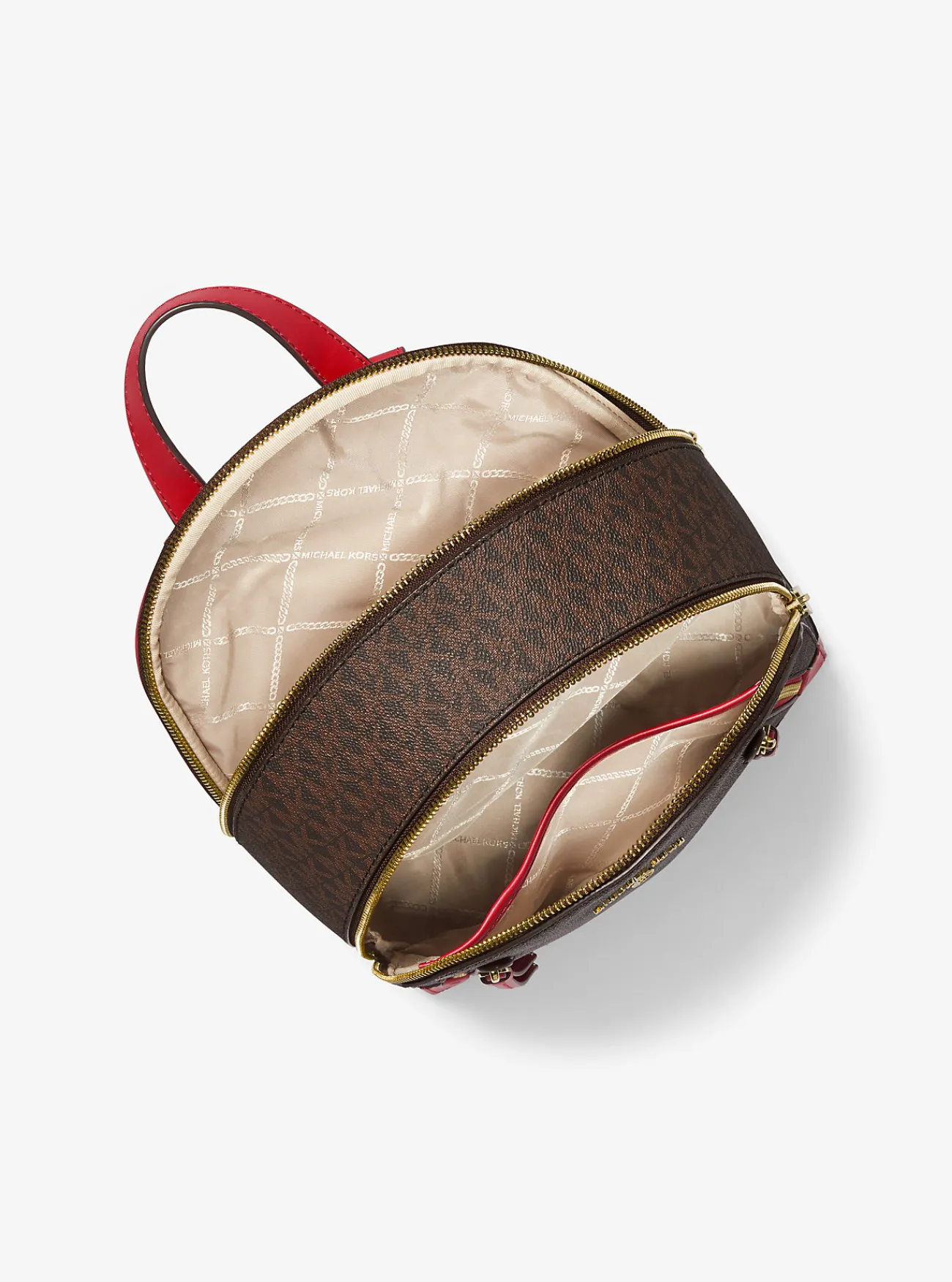 Michael Kors Rugzak Brooklyn met logo, middelgroot Sale