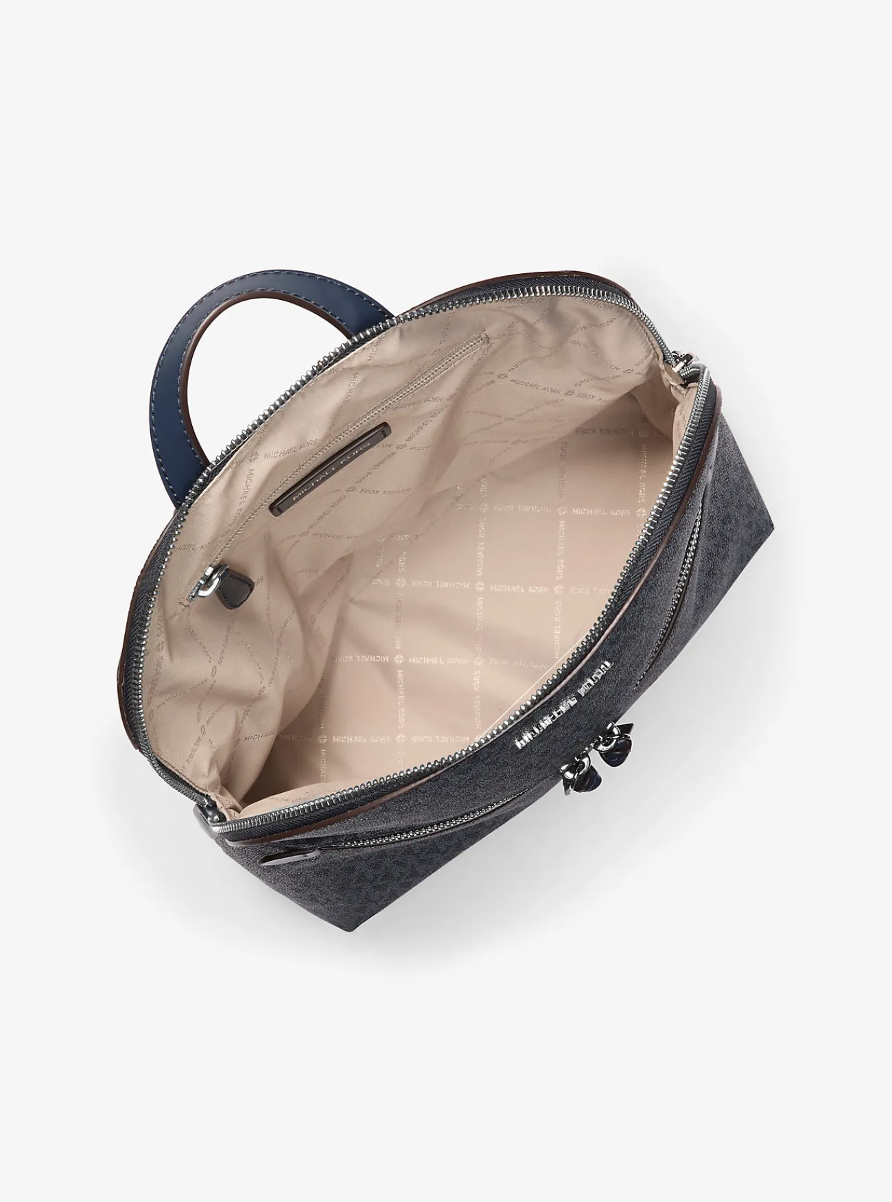 Michael Kors Rugzak Dallas met kenmerkend logo, middelgroot ADMIRAALBLAUW New