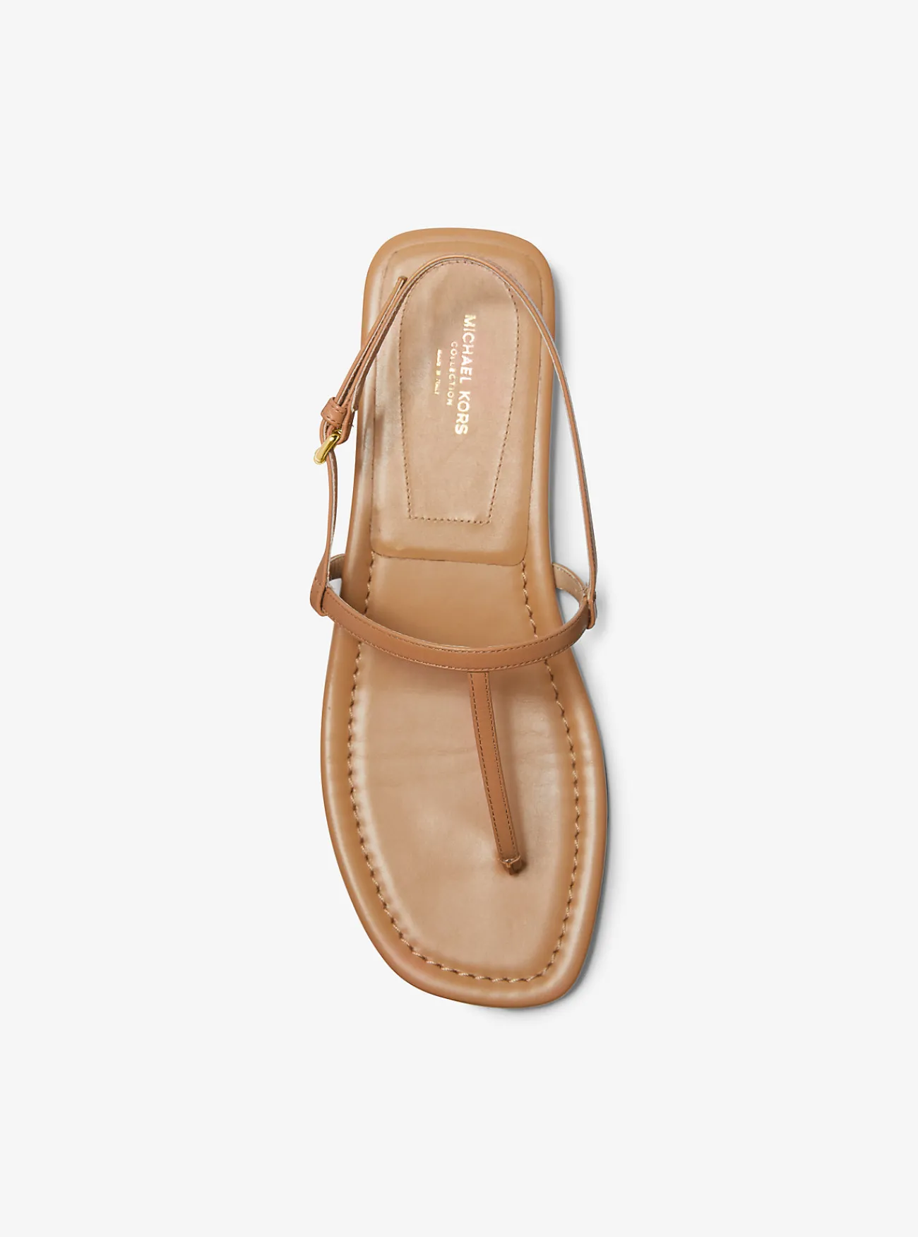 Michael Kors Sandaal Ali van leer GEBRUIND Fashion