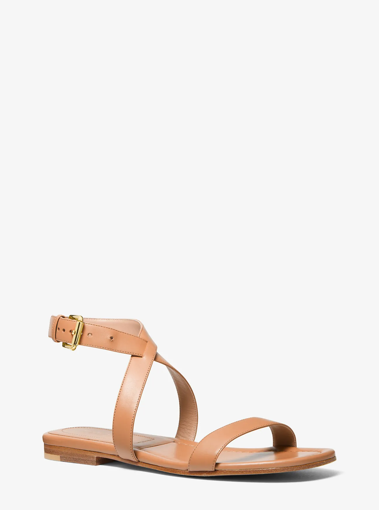 Michael Kors Sandaal Bridgette van leer GEBRUIND Outlet
