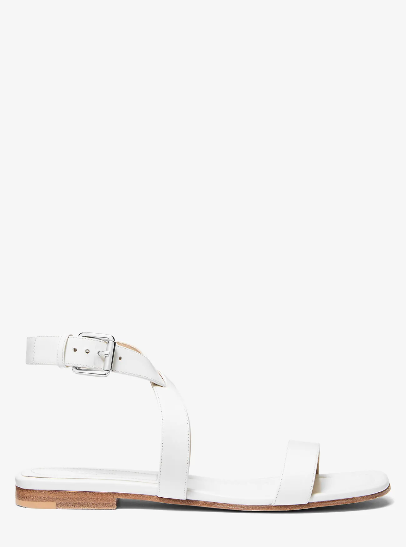 Michael Kors Sandaal Bridgette van leer OPTISCHWIT Discount
