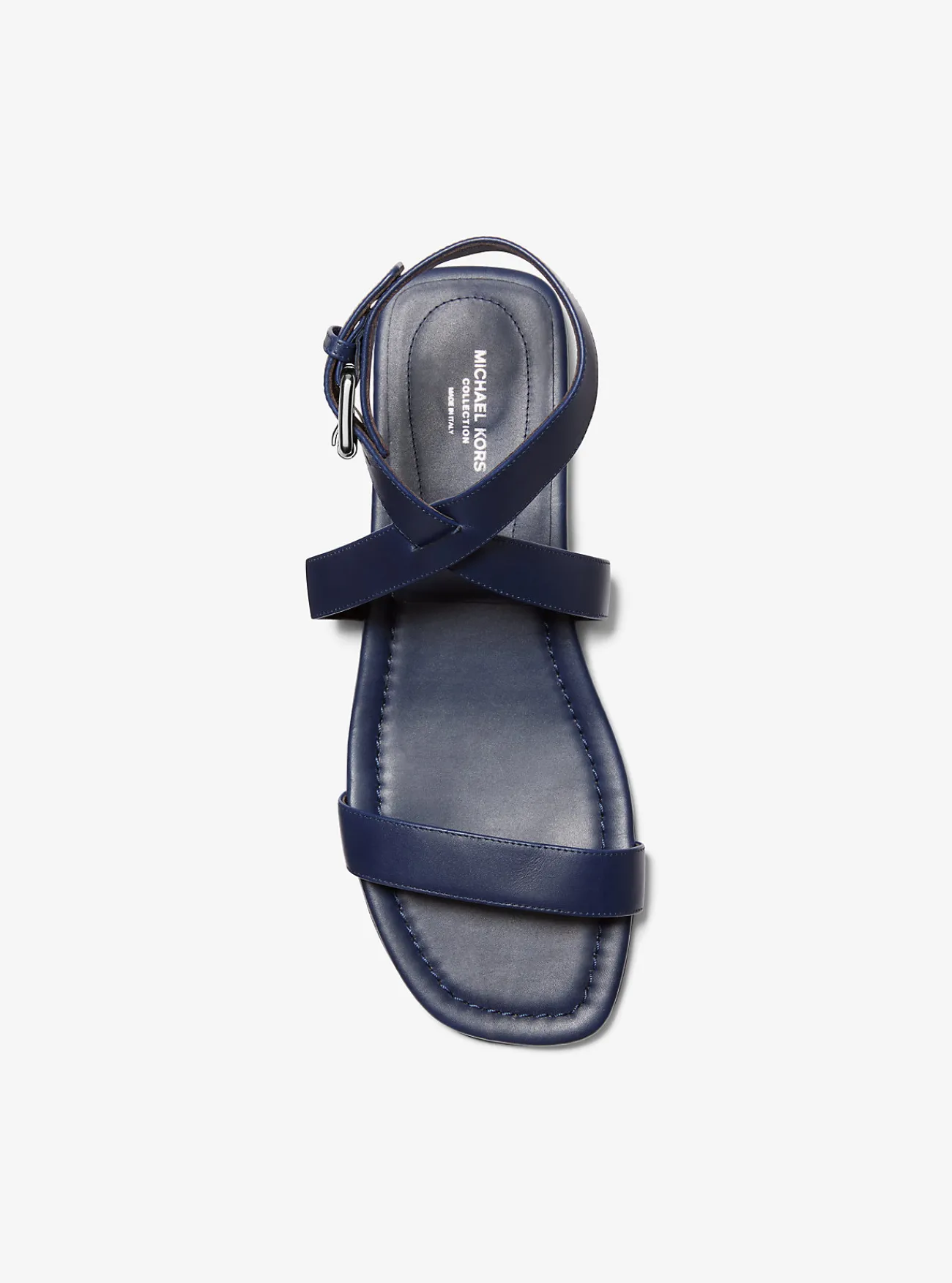 Michael Kors Sandaal Bridgette van leer MARITIEM Discount