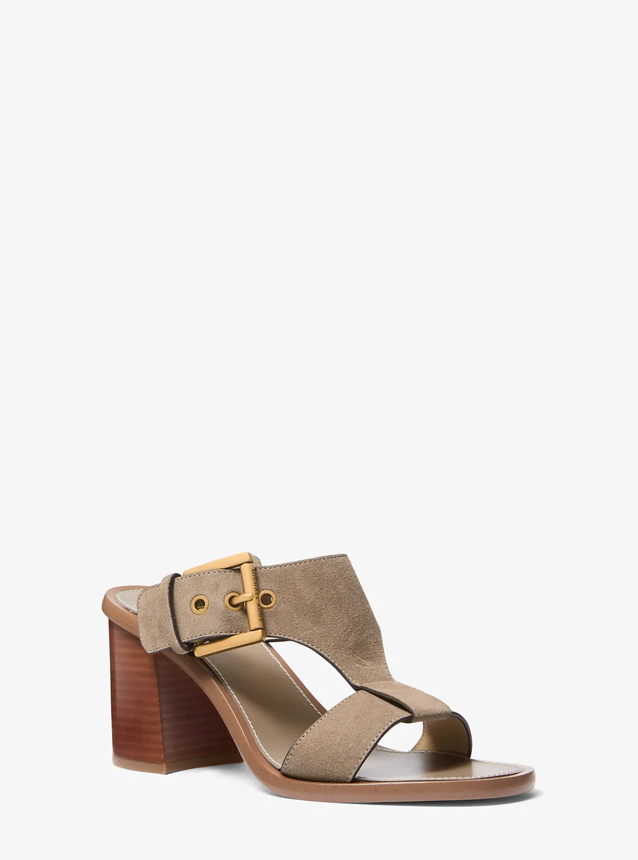 Michael Kors Sandaal Irene van su&egrave;de met blokhak BERK Hot