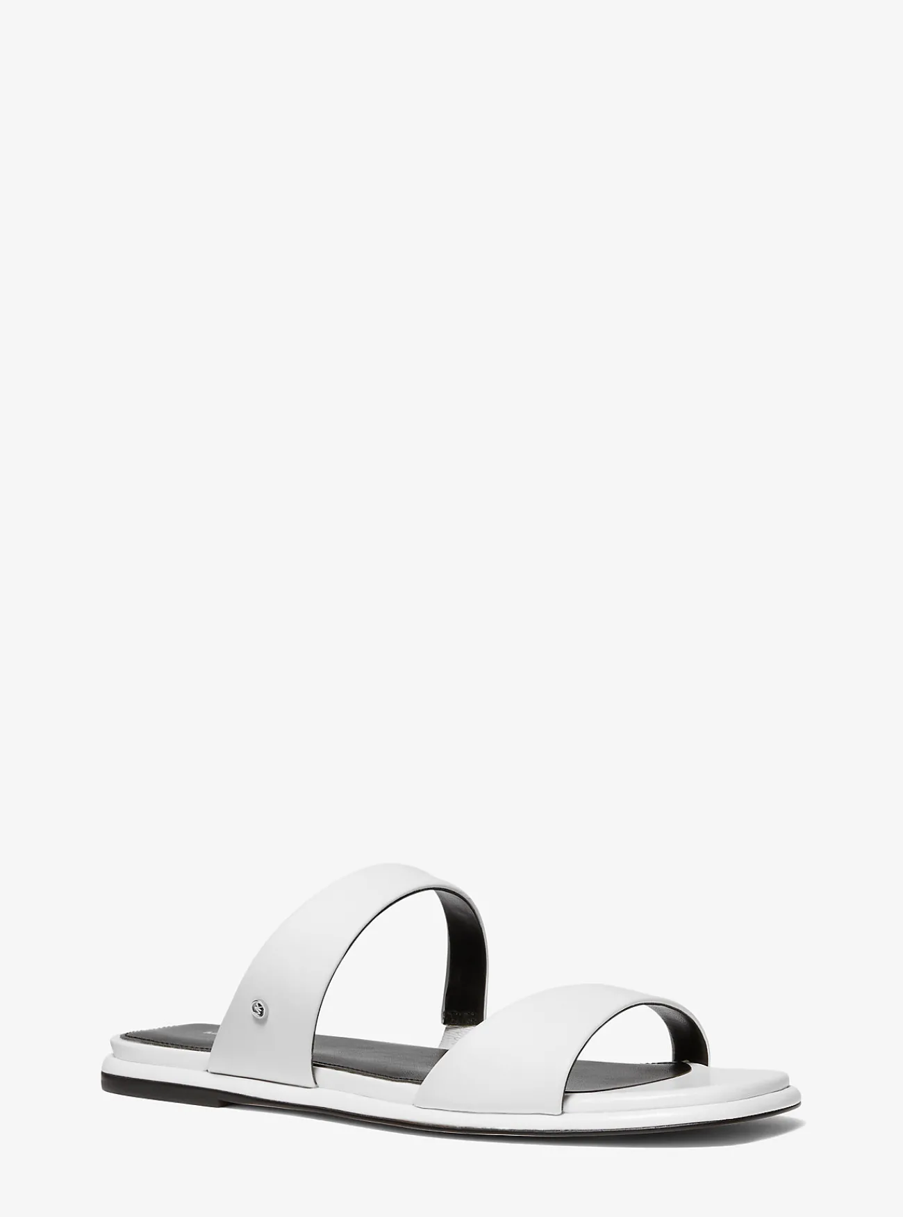 Michael Kors Sandaal Jaida van leer OPTISCHWIT Clearance